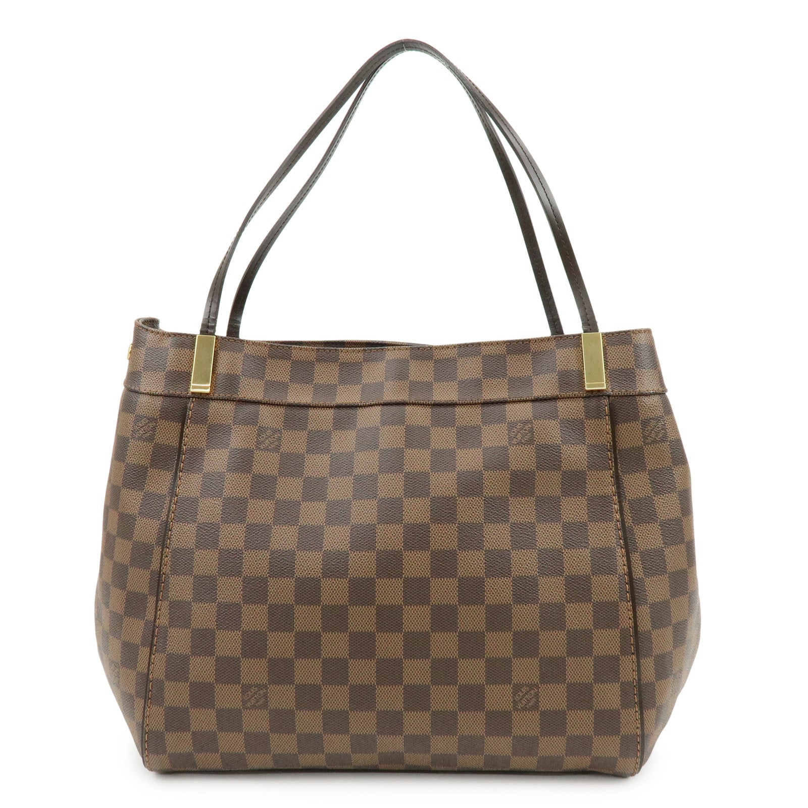 Louis Vuitton Damier Marylebone GM Canvas Tote Bag Brown N41214