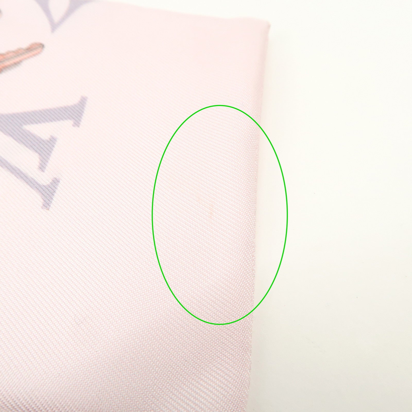 Louis Vuitton 100% Silk Bandeau Monogram Confidential Scarf Pink M70637 Used