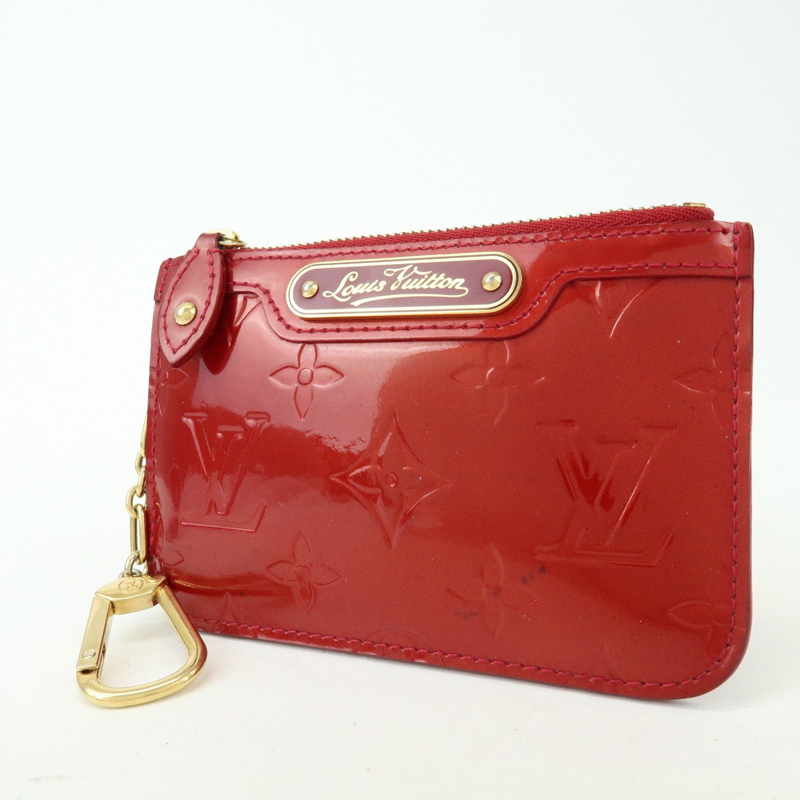 Louis Vuitton Monogram Vernis Pochette Cles NM Coin Case M93559