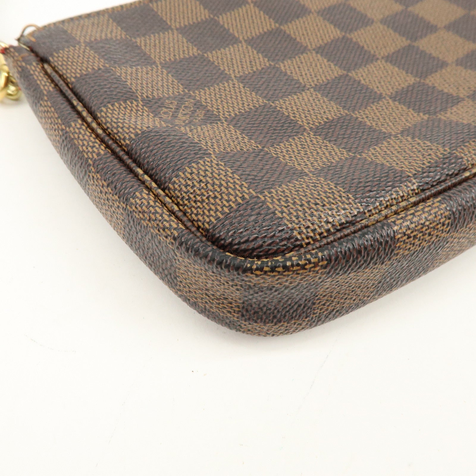 Louis Vuitton Damier Ebene Pochette Accessoires Hand Bag N51985