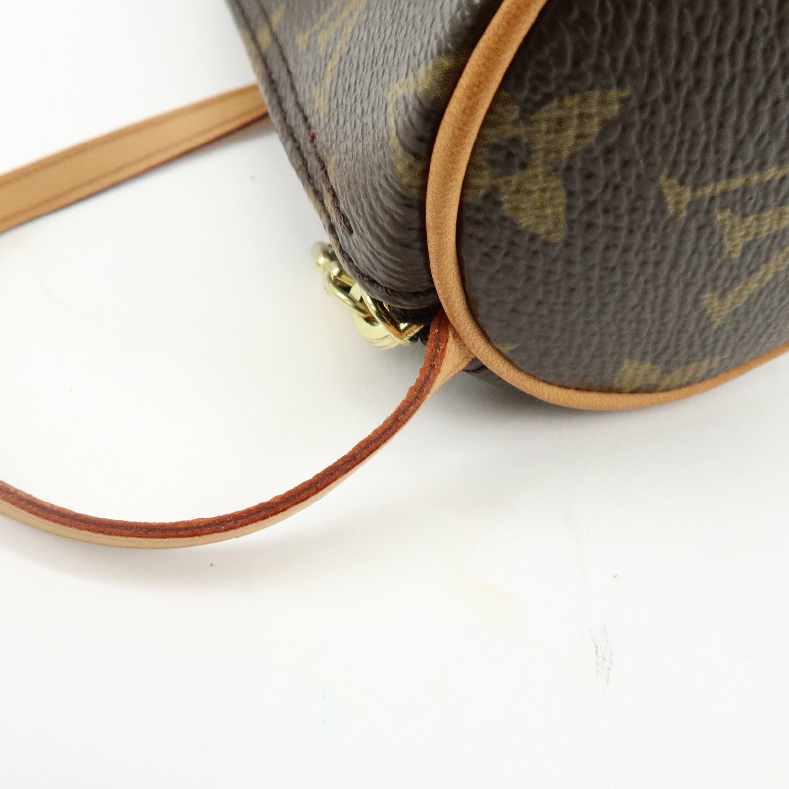 Louis Vuitton Monogram Mini Pouch for Papillon Bag Brown
