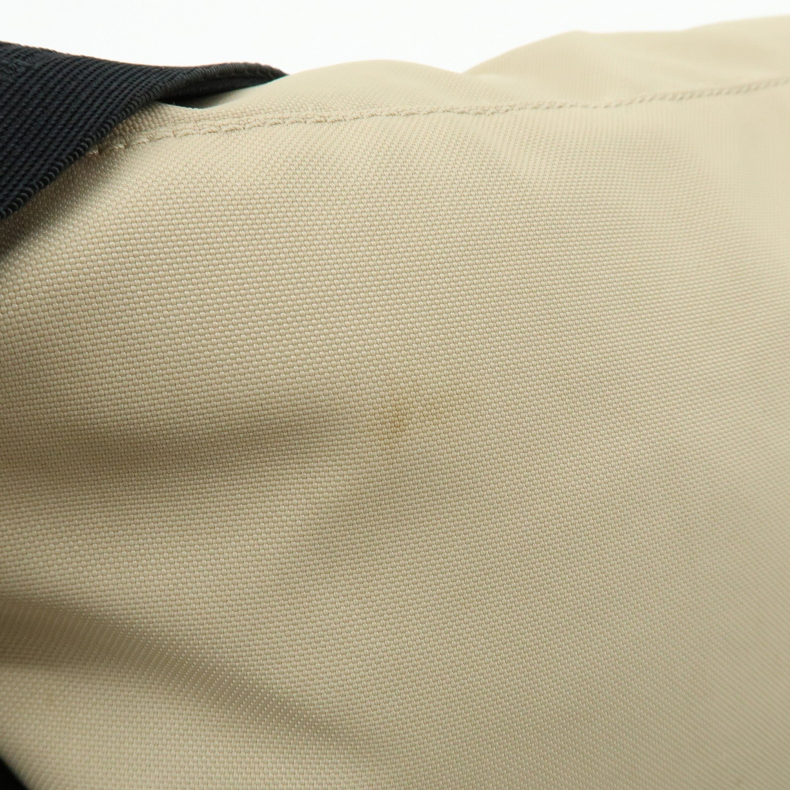 CHANEL Sports Line Nylon Banana Bag Waist Bag Crossbody Bag Beige