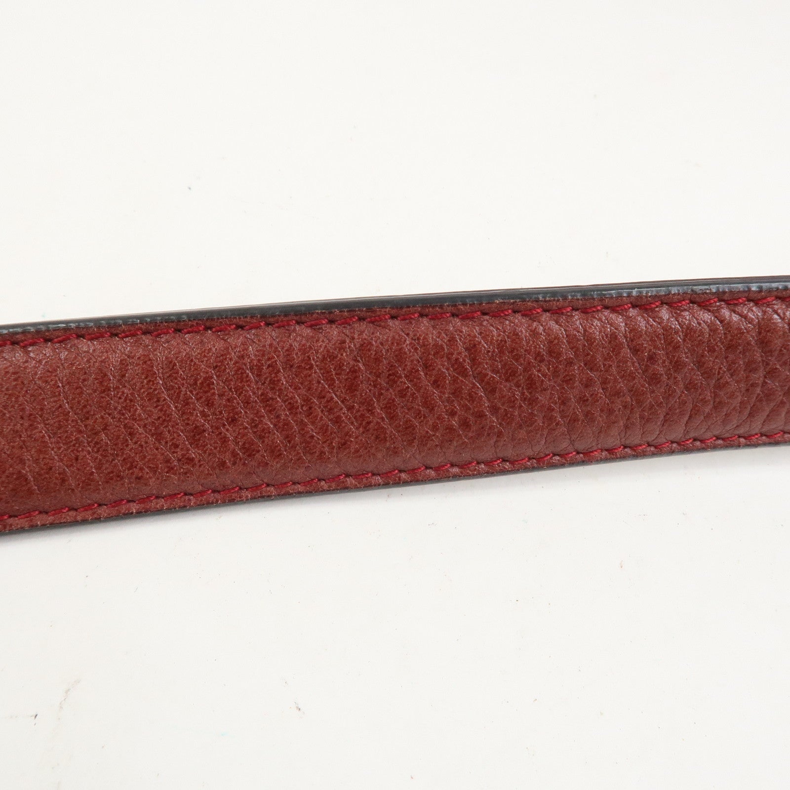 LOEWE Heritage Leather Shoulder Bag Crossbody Bag Red