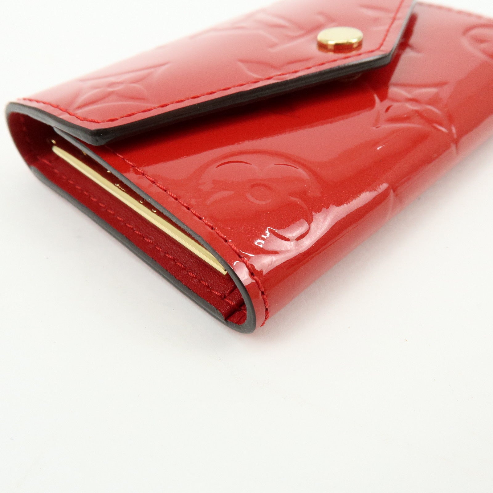 Louis Vuitton Monogram Vernis Multicles 6 Key Case Cerise M90900