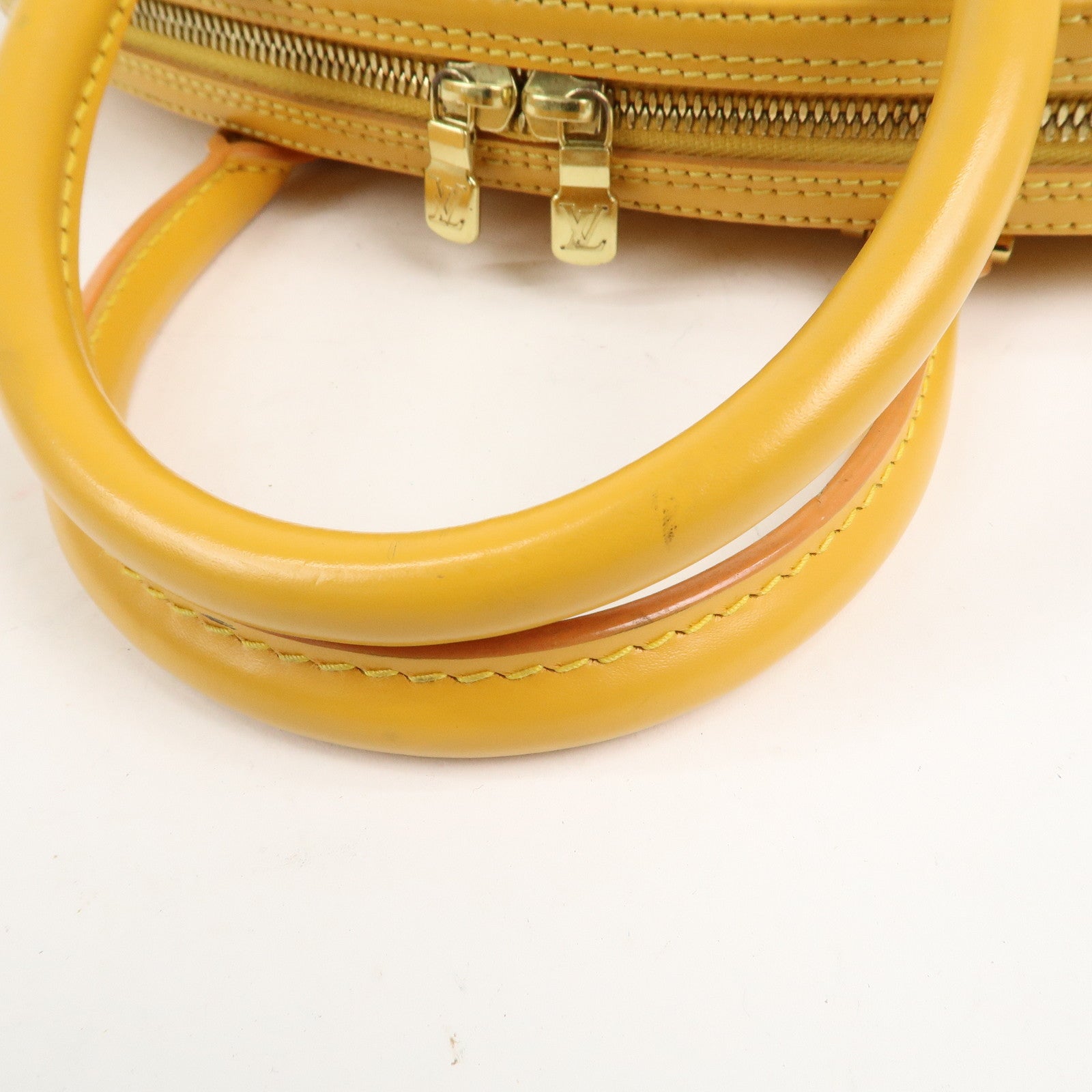 Louis Vuitton Epi Jasmine Hand Bag Tassilli Yellow M52089