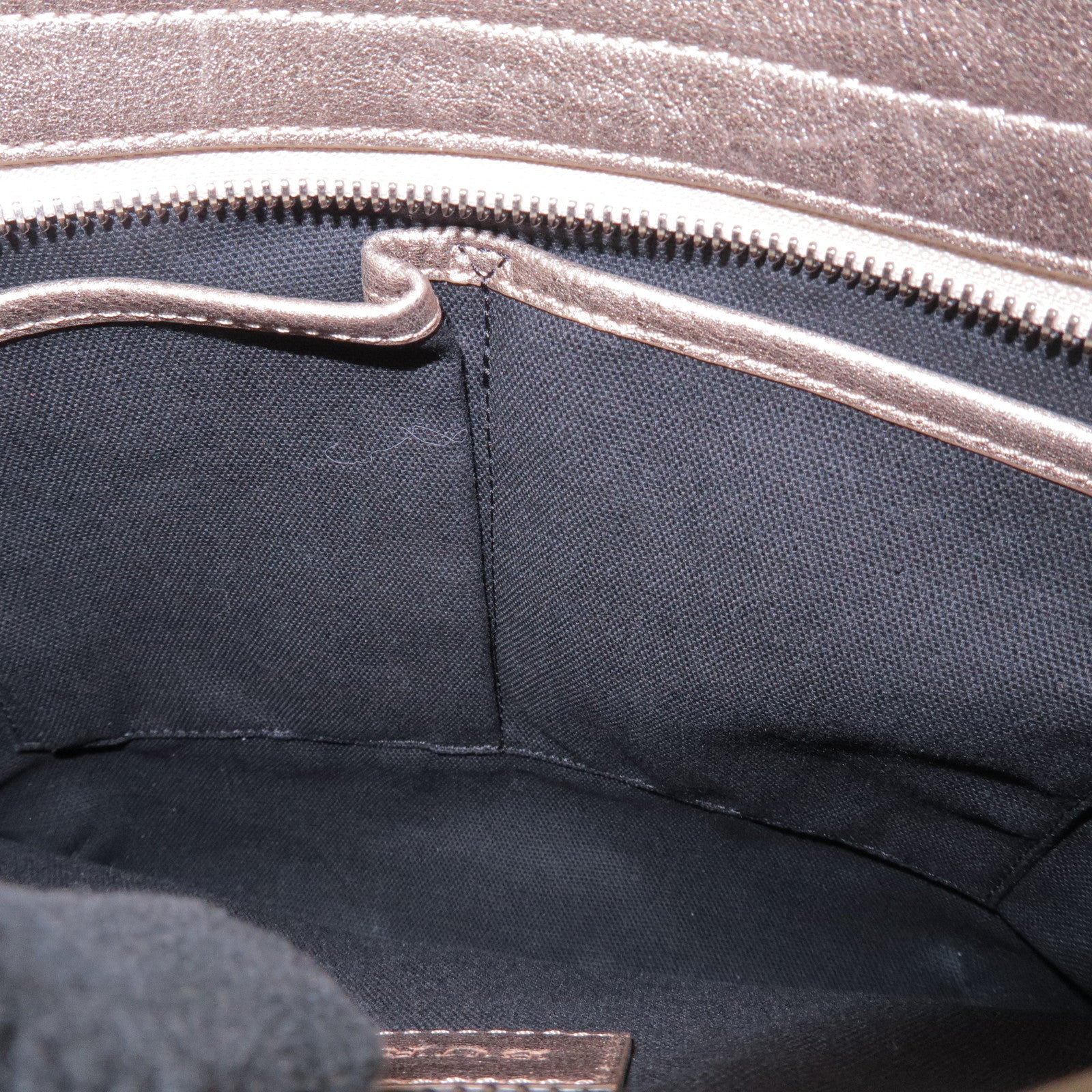 BURBERRY Canvas Leather Plaid Shoulder Bag Crossbody Bag Gold