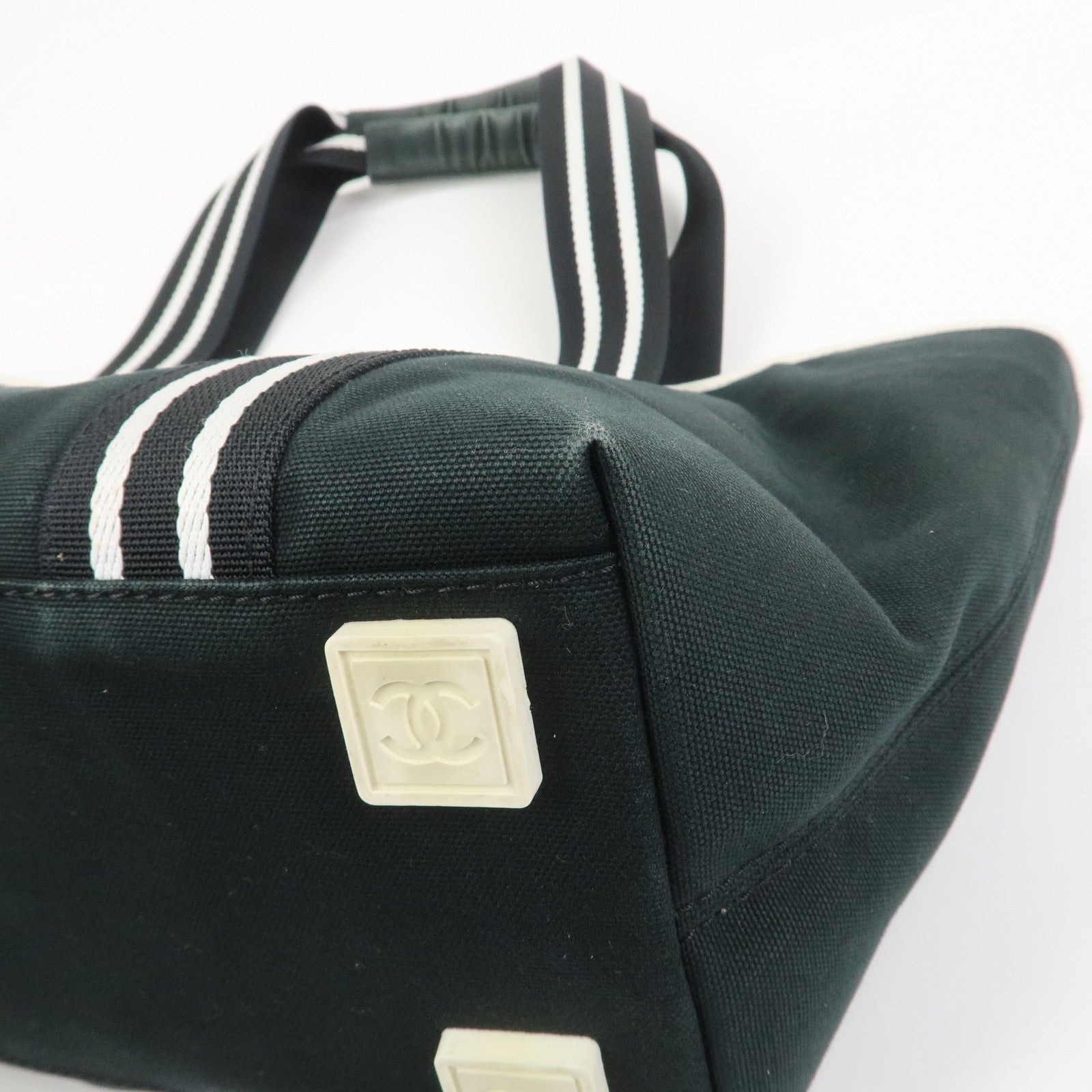 CHANEL Chanel Sports COCO Mark Tote Bag Shoulder Bag Hand Bag Black