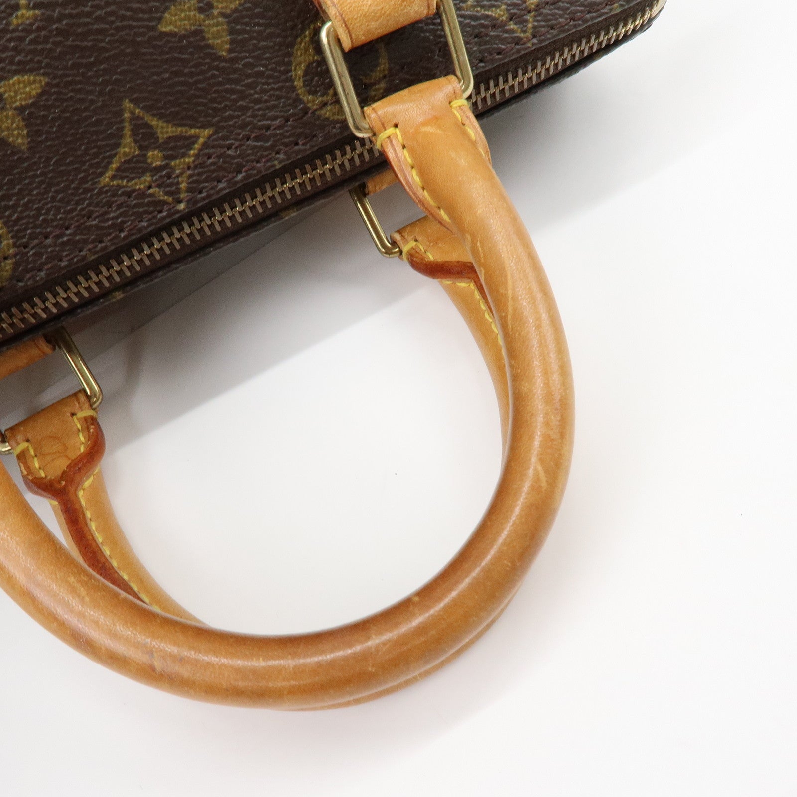 Louis Vuitton Monogram Speedy 25 Boston Bag Hand Bag Brown M41528