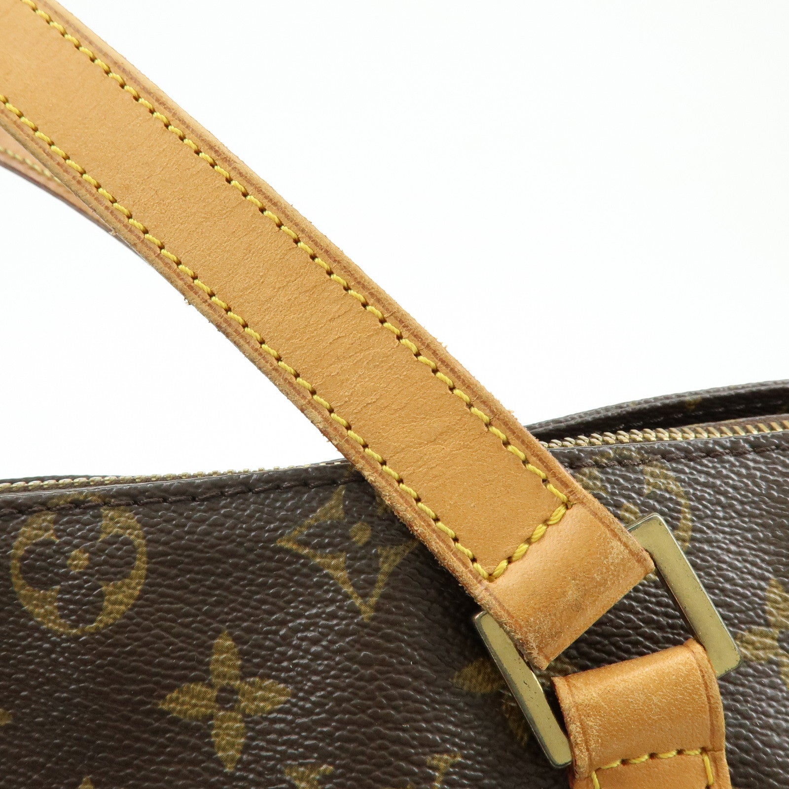 Louis Vuitton Monogram Cabas Mezzo Tote Bag Shoulder Bag M51151