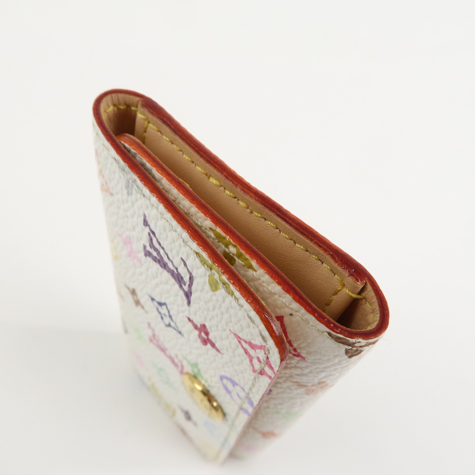 Louis Vuitton Monogram Multicolor Multiclés 4 Key Case Blanc M60043