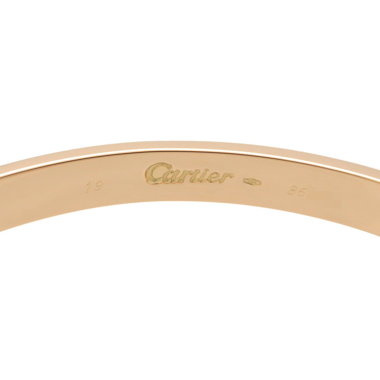 Cartier Love Bracelet K18 750YG Yellow Gold
