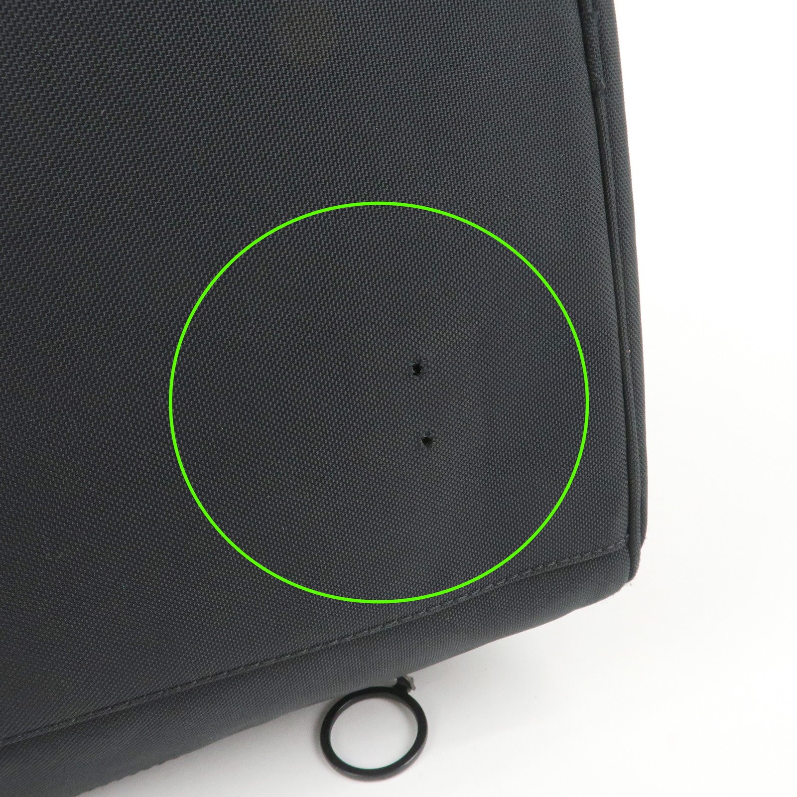 CHANEL COCO Mark Sport Line Nylon Boston Bag Shoulder Bag Black