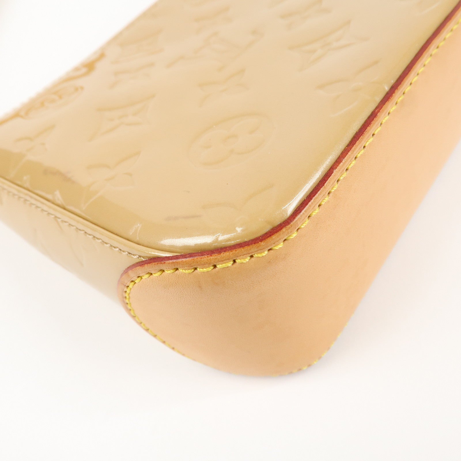 Louis Vuitton Monogram Vernis Mallory Square Hand Bag M91197 Used
