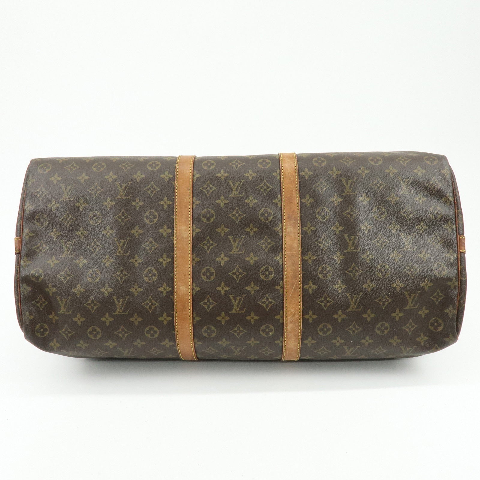 Louis Vuitton Monogram Keep All Bandouliere 60 Boston Bag M41412