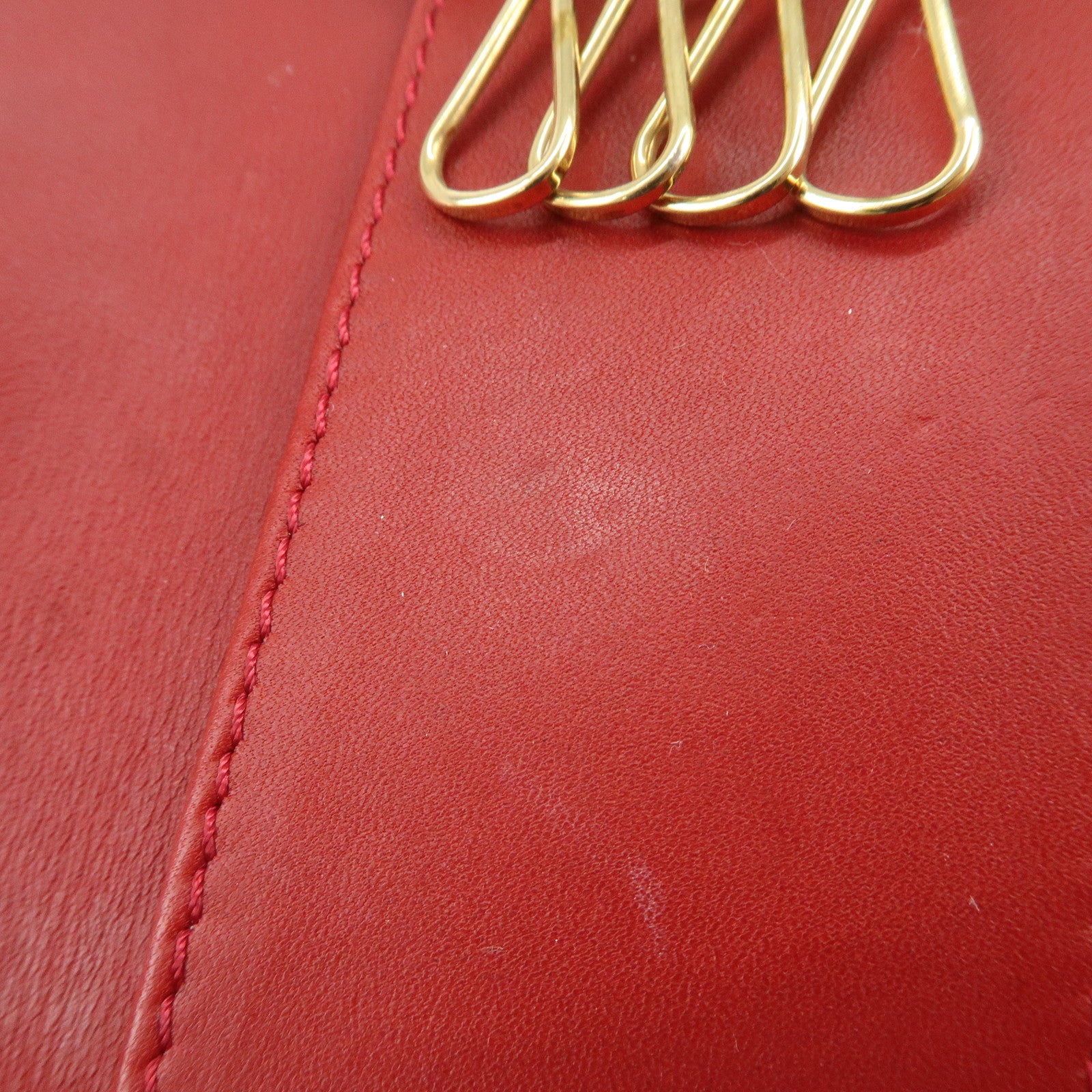 Louis Vuitton Monogram Vernis Multicles 4 Key Case Cerise M90204