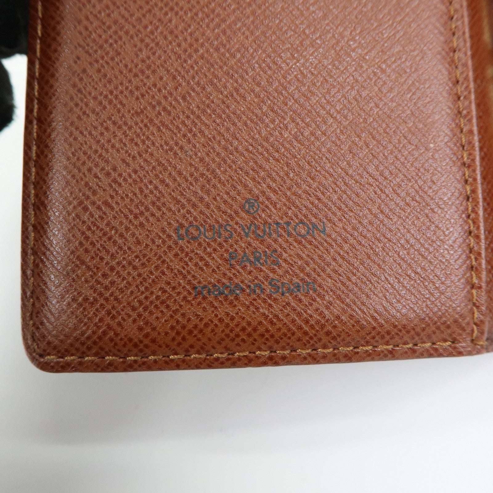 Louis Vuitton Monogram Agenda PM Planner Cover Brown R20005