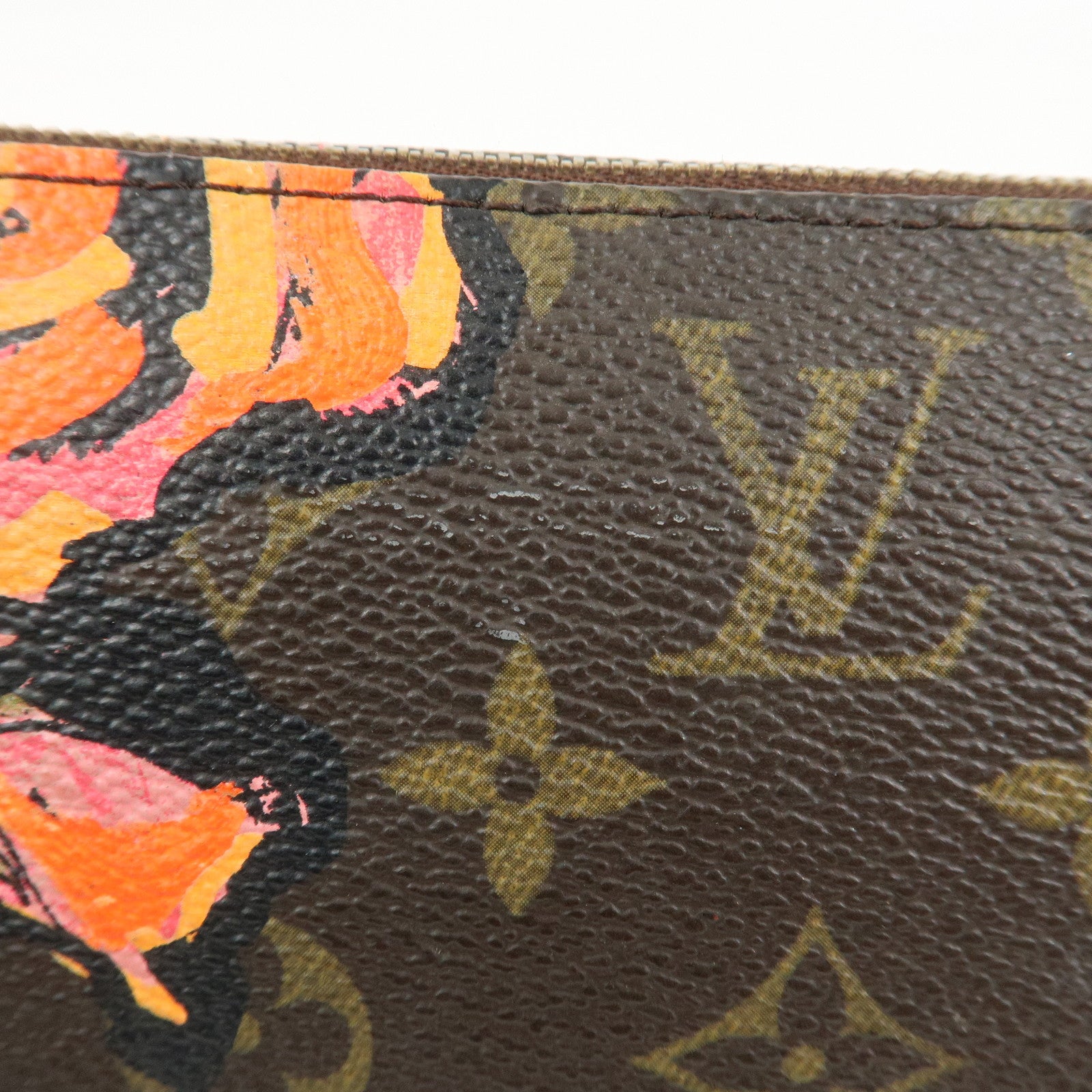 Louis Vuitton Monogram Rose Pochette Accessoires Pouch M48615