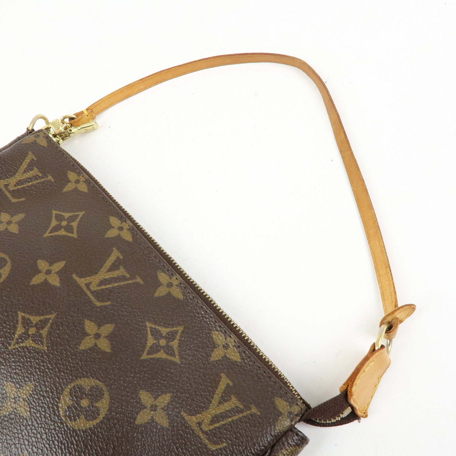 Louis Vuitton Monogram Pochette Accessoires Pouch Hand Bag M51980
