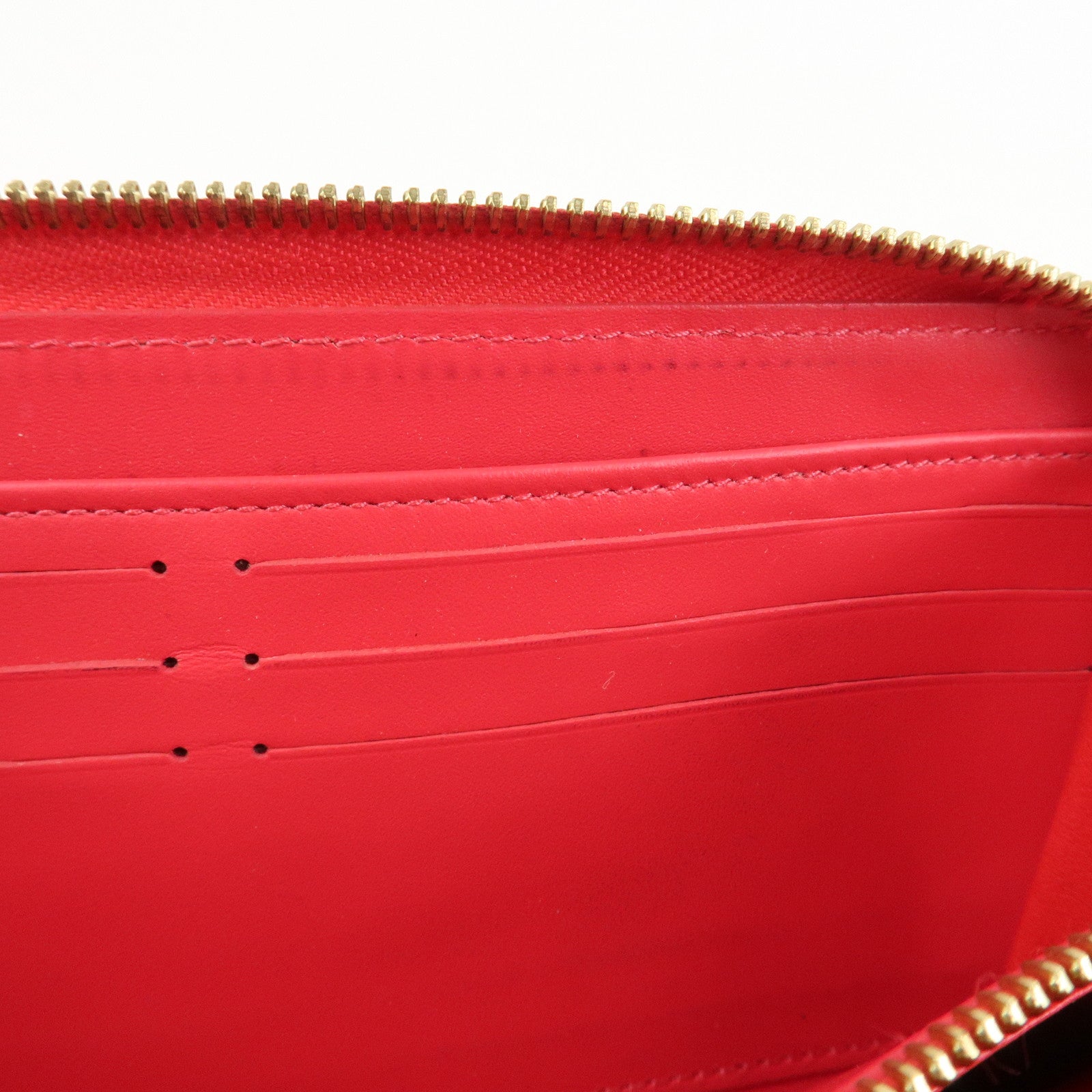 Louis Vuitton Monogram Vernis Round Zippy Wallet Hot Pink M93058