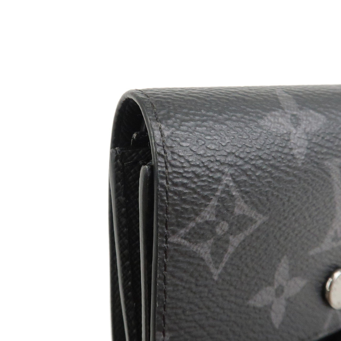 Louis Vuitton Monogram Eclipse Victor Compact Wallet M12598