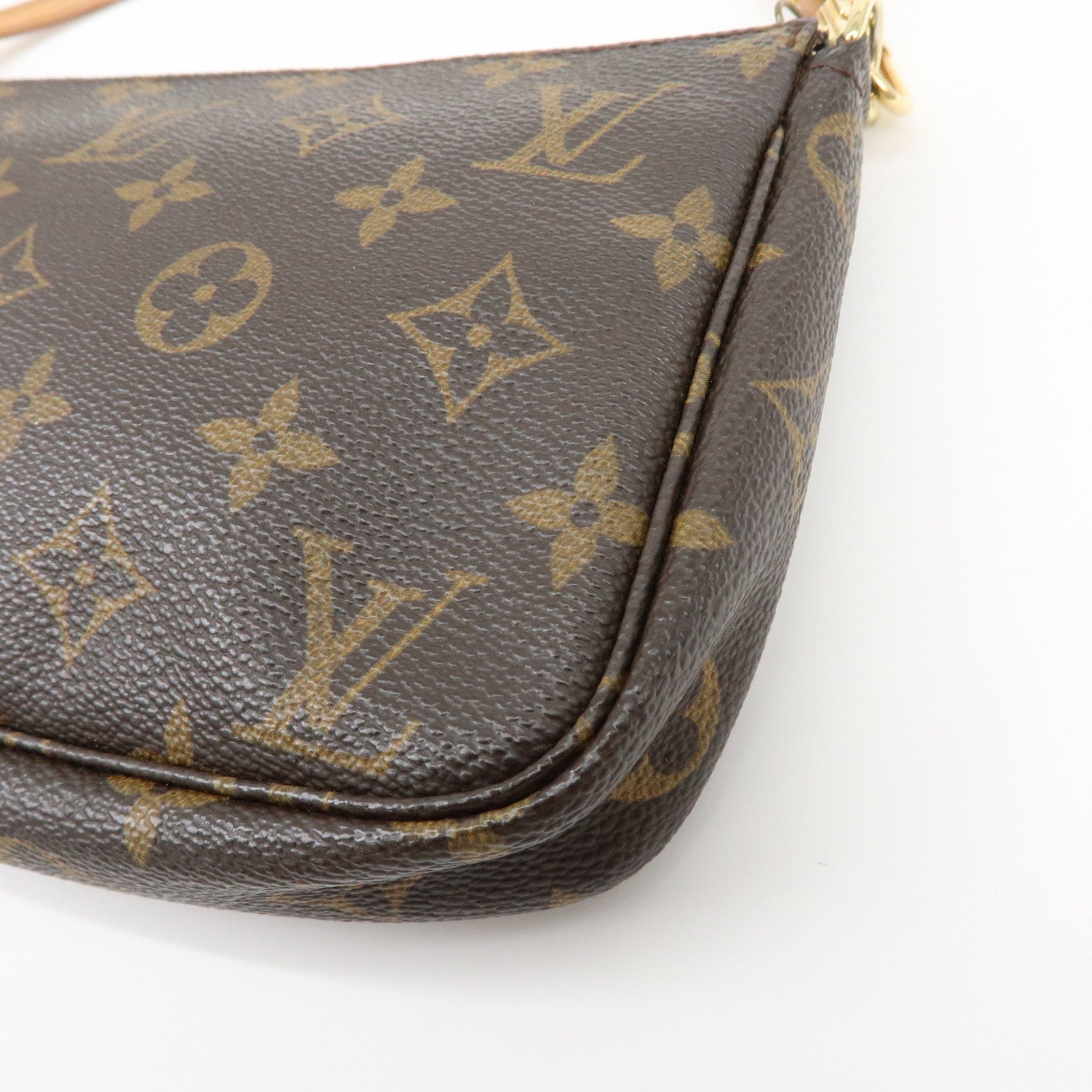 Louis Vuitton Monogram Pochette Accessoires Pouch Hand Bag M51980