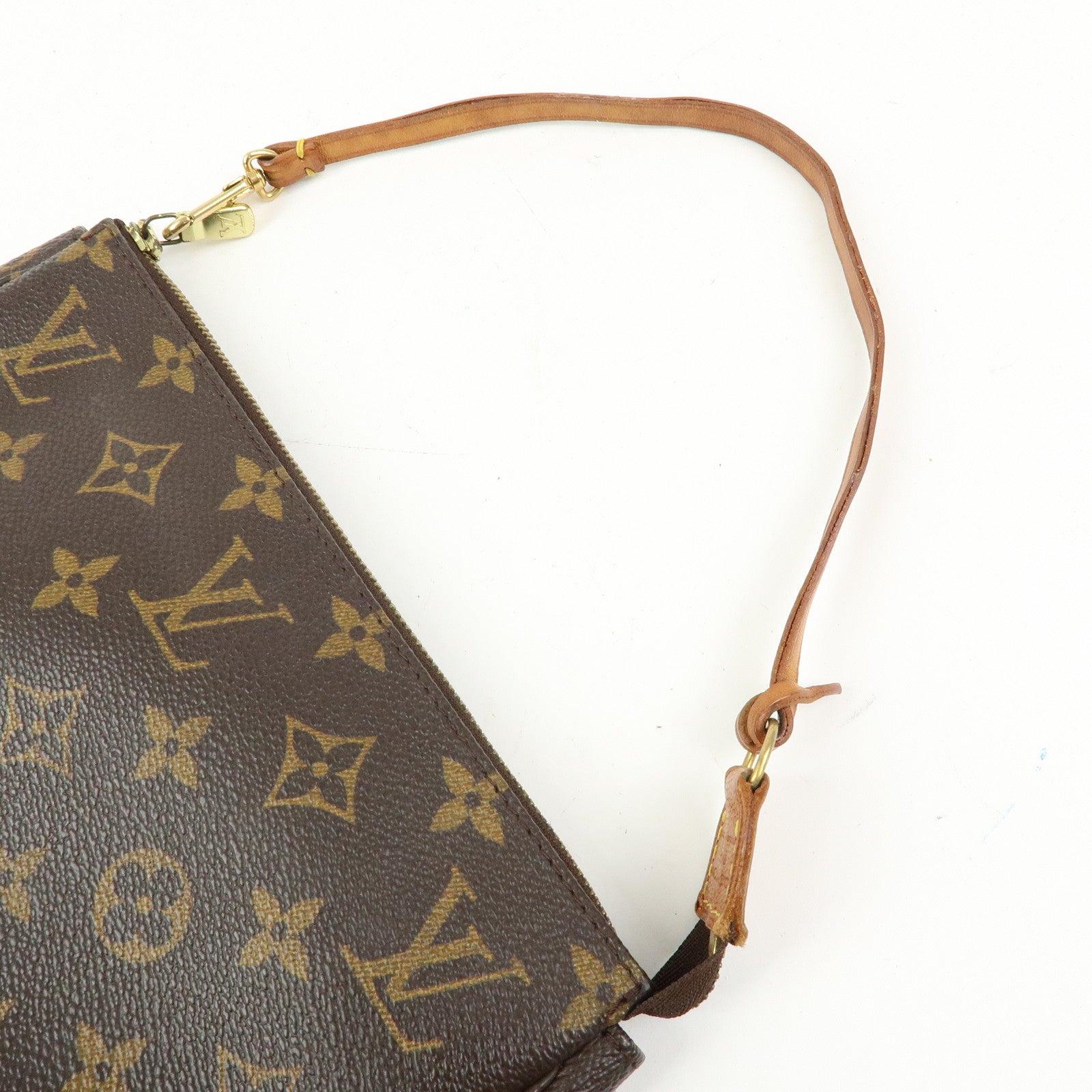 Louis Vuitton Monogram Pochette Accessoires Pouch Hand Bag M51980