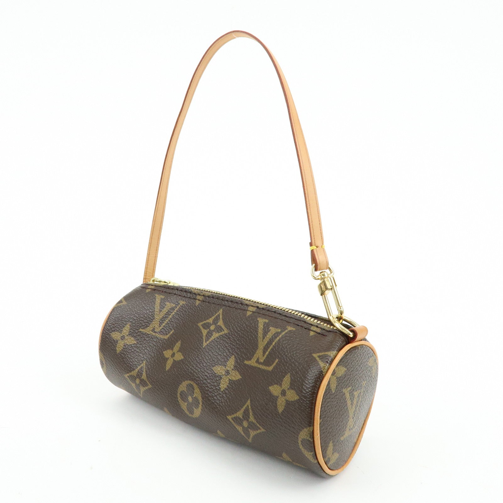 Louis Vuitton Monogram Mini Pouch for Papillon Bag Brown