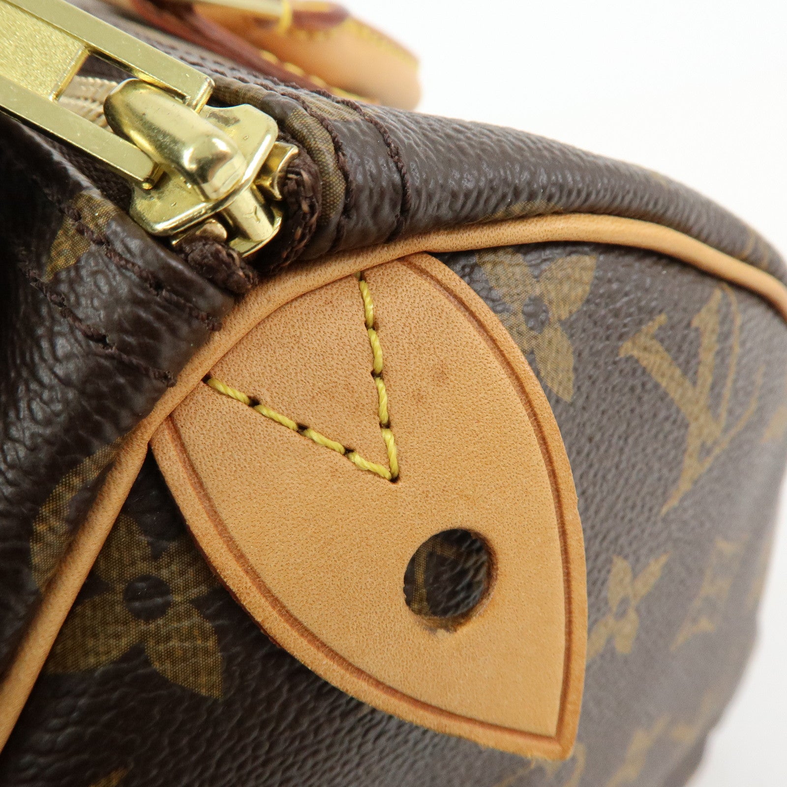 Louis Vuitton Monogram Speedy 30 Boston Bag Hand Bag Brown M41526