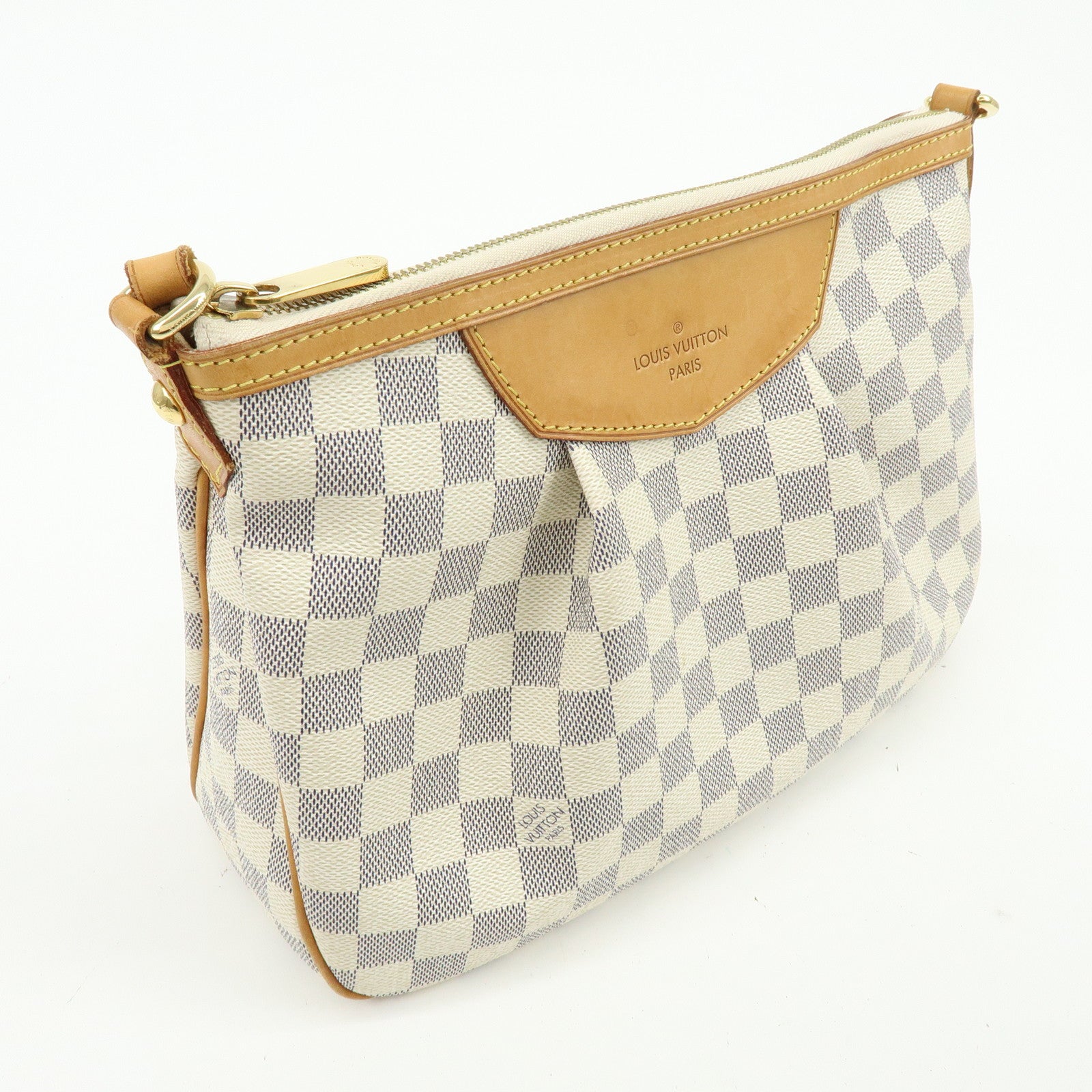 Louis Vuitton Damier Azur Siracusa PM Shoulder Crossbody Bag M41113