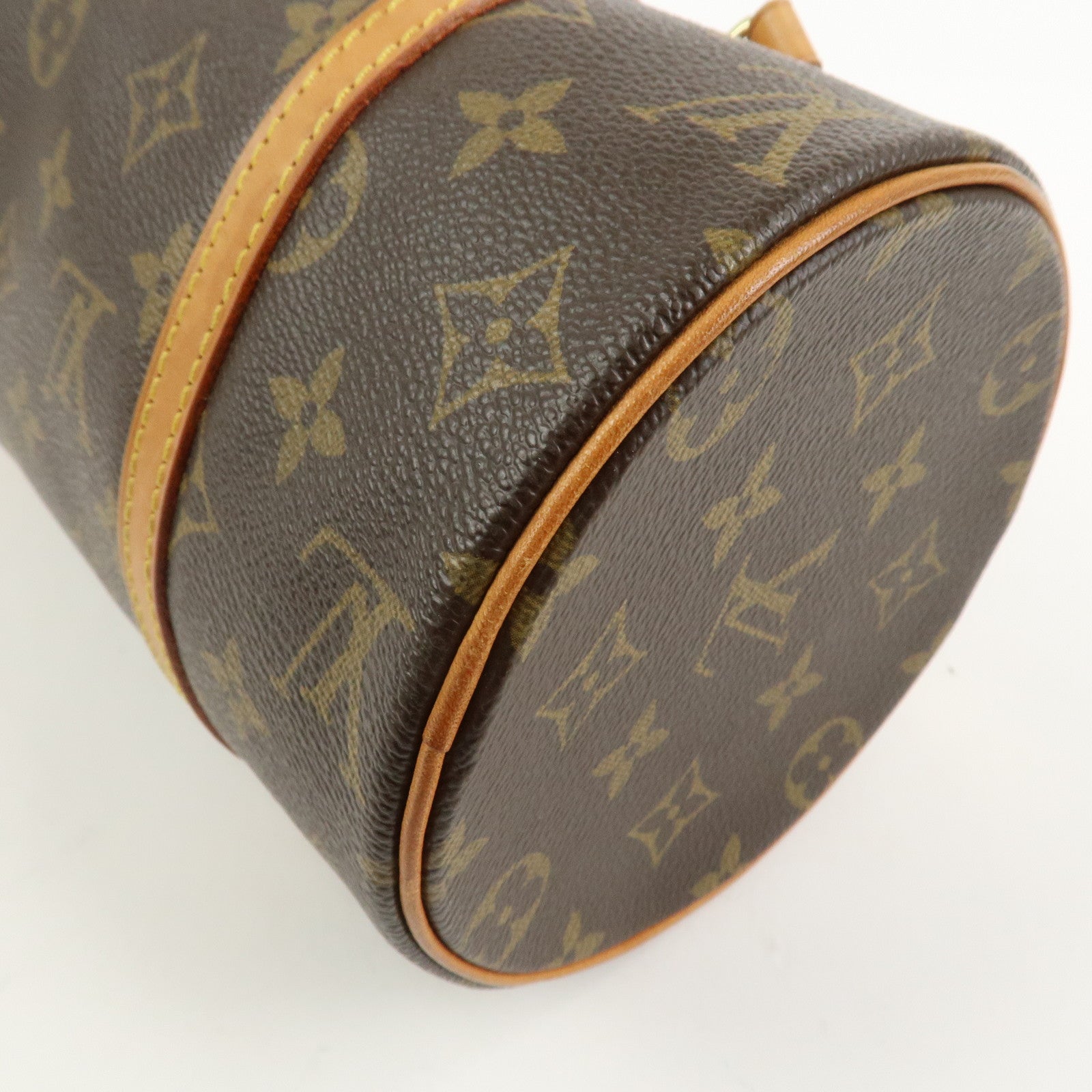 Louis Vuitton Monogram Papillon 26 Hand Bag Brown M51386