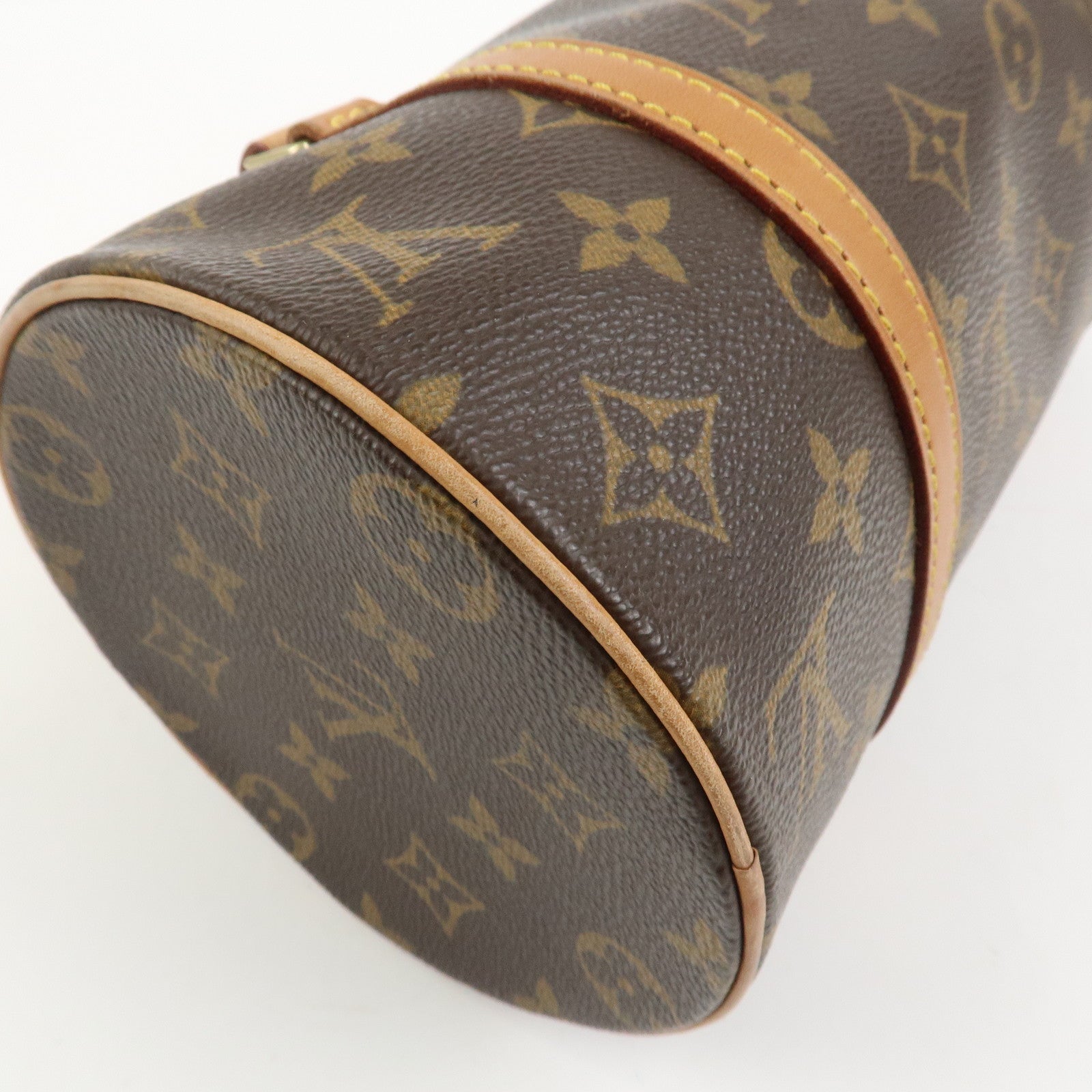 Louis Vuitton Monogram Papillon 26 Hand Bag Brown M51386