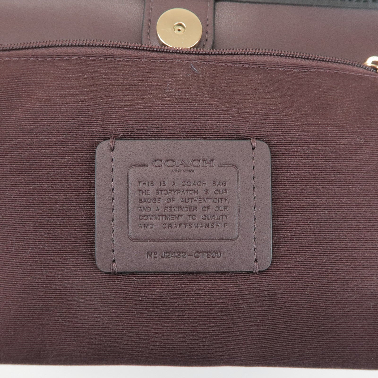 COACH Signature City PVC Leather 2Way Shoulder Bucket Bag Brown