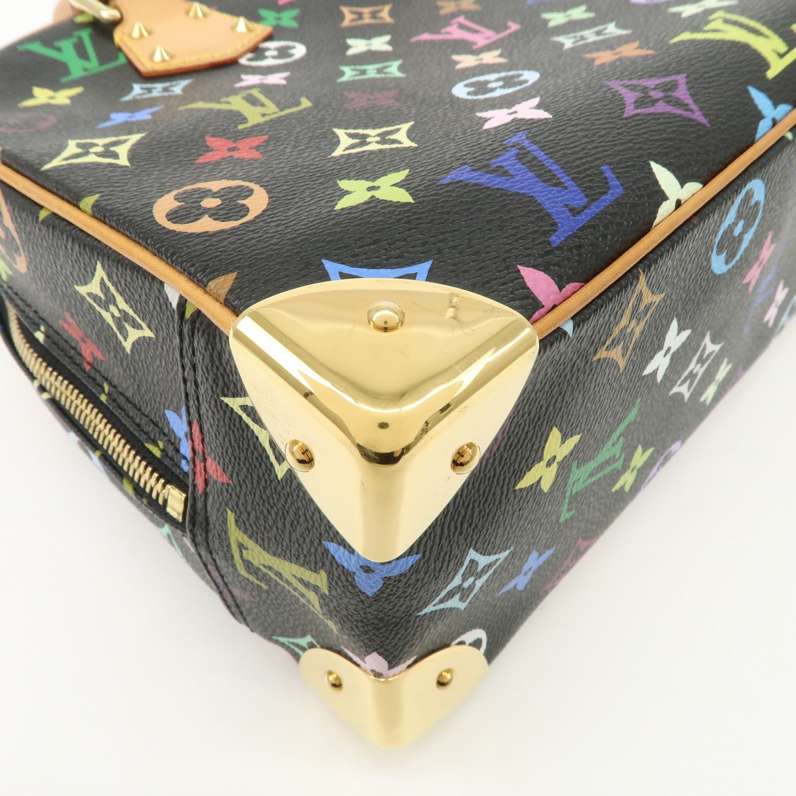 Louis Vuitton Monogram Multicolor Trouville Hand Bag M92662