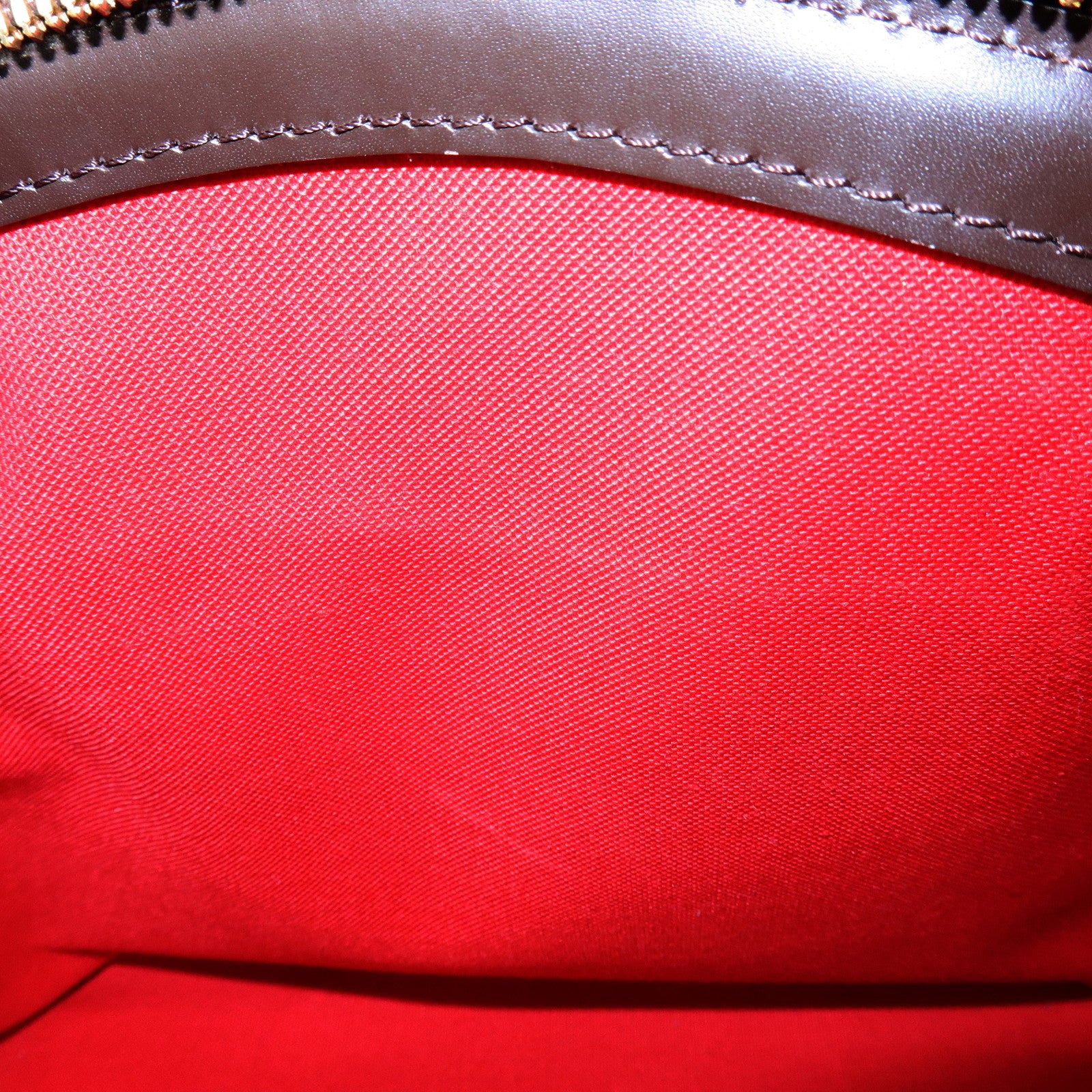 Louis Vuitton Damier Ebene Verona PM Hand Bag Brown