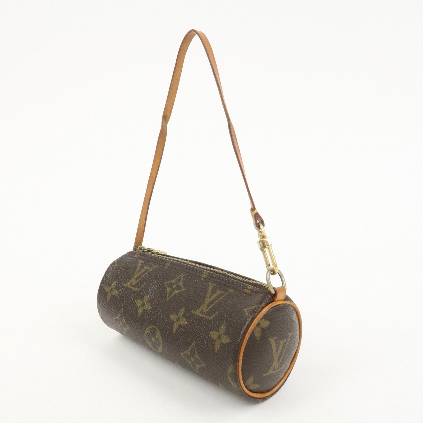Louis Vuitton Monogram Canvas Mini Pouch for Papillon Bag Brown
