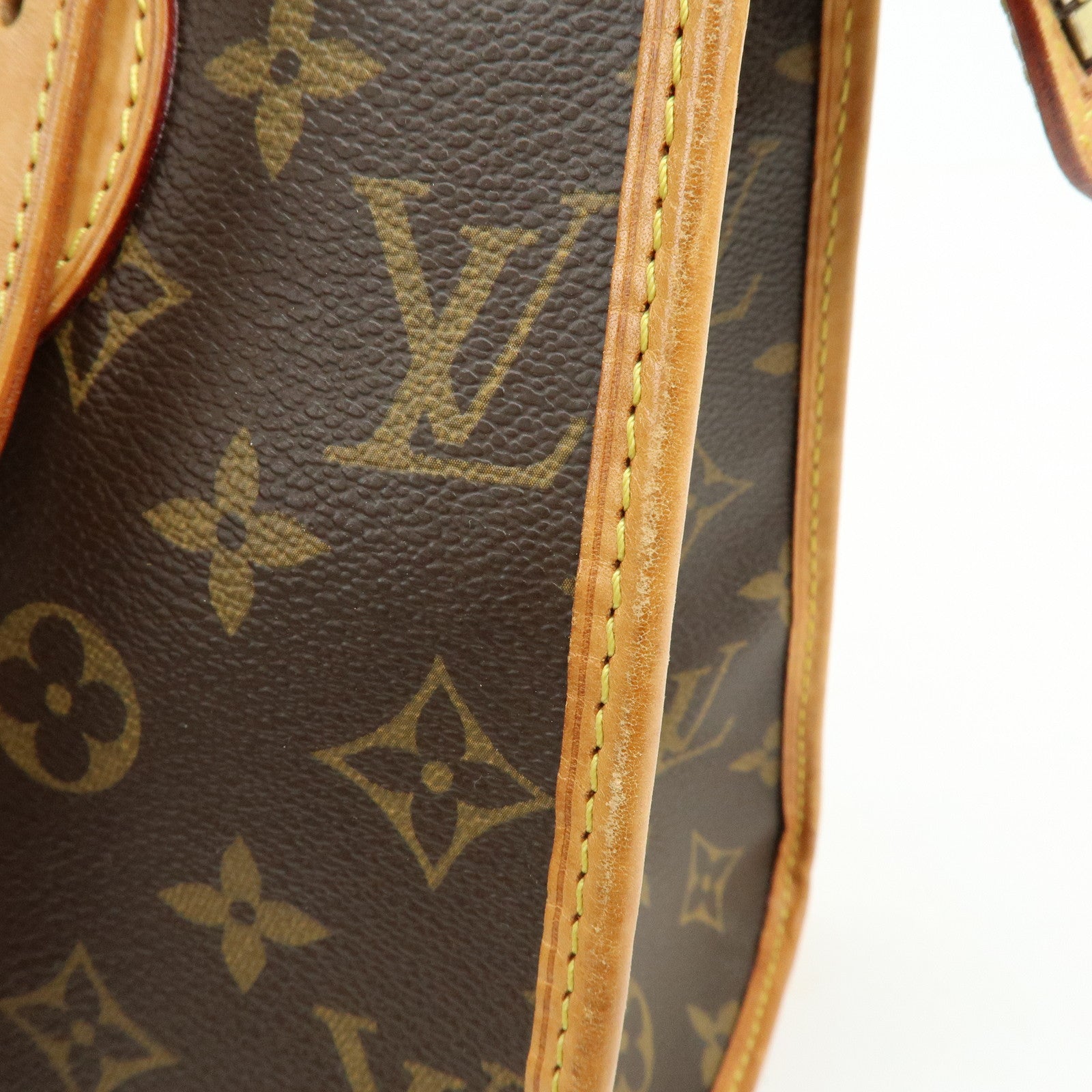 Louis Vuitton Monogram Popincourt Haut Shoulder Bag Brown M40007