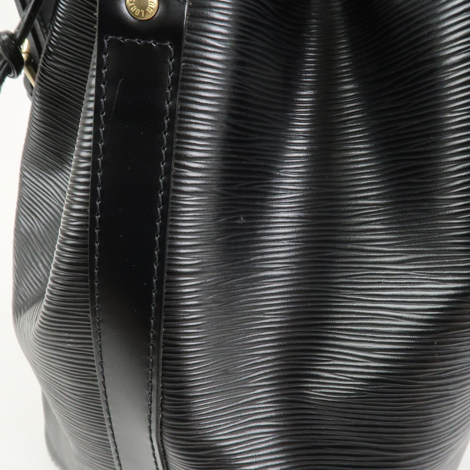 Louis Vuitton Epi Leather Petit Noe Shoulder Bag Noir Black M59012