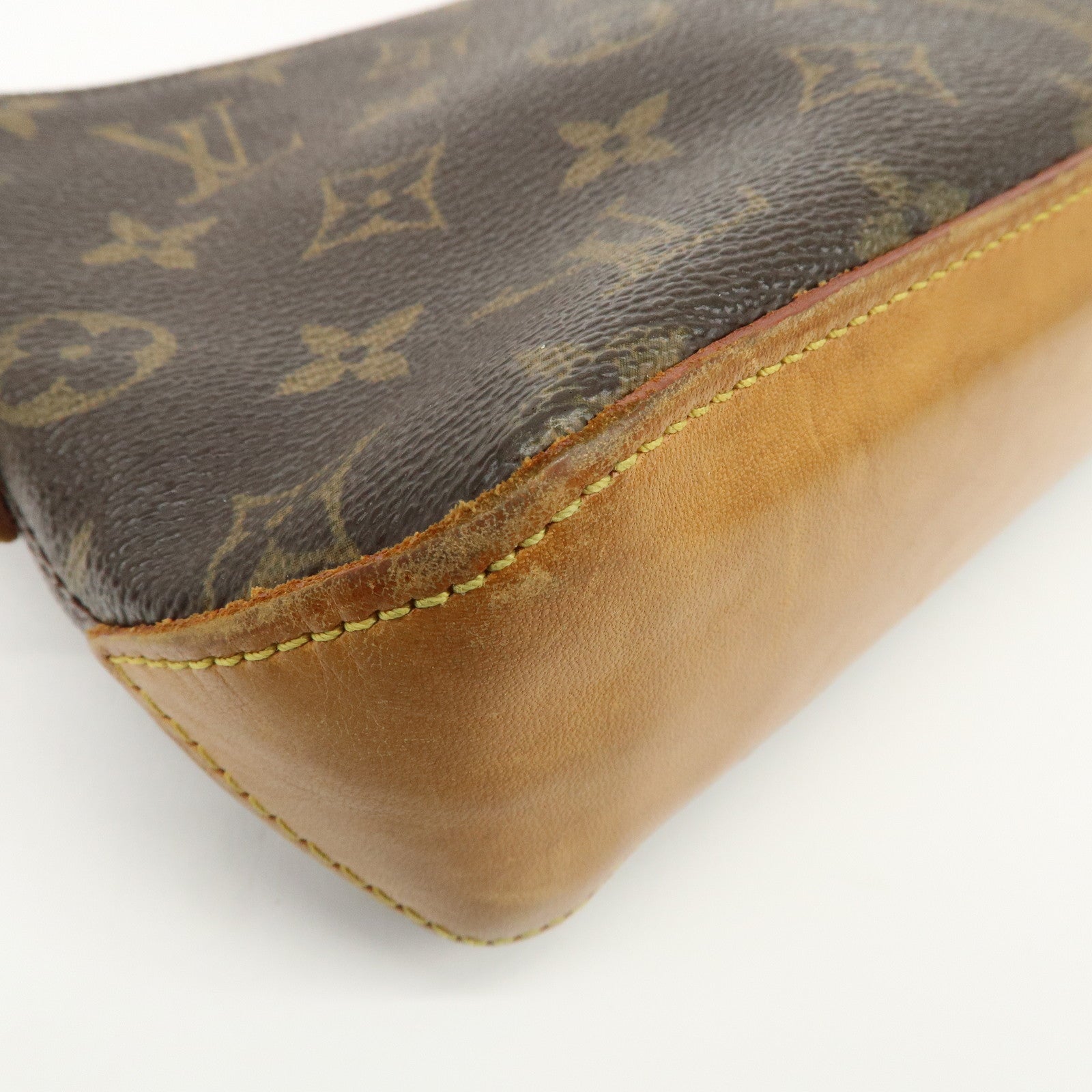 Louis Vuitton Monogram Trotteur Shoulder Bag Brown M51240