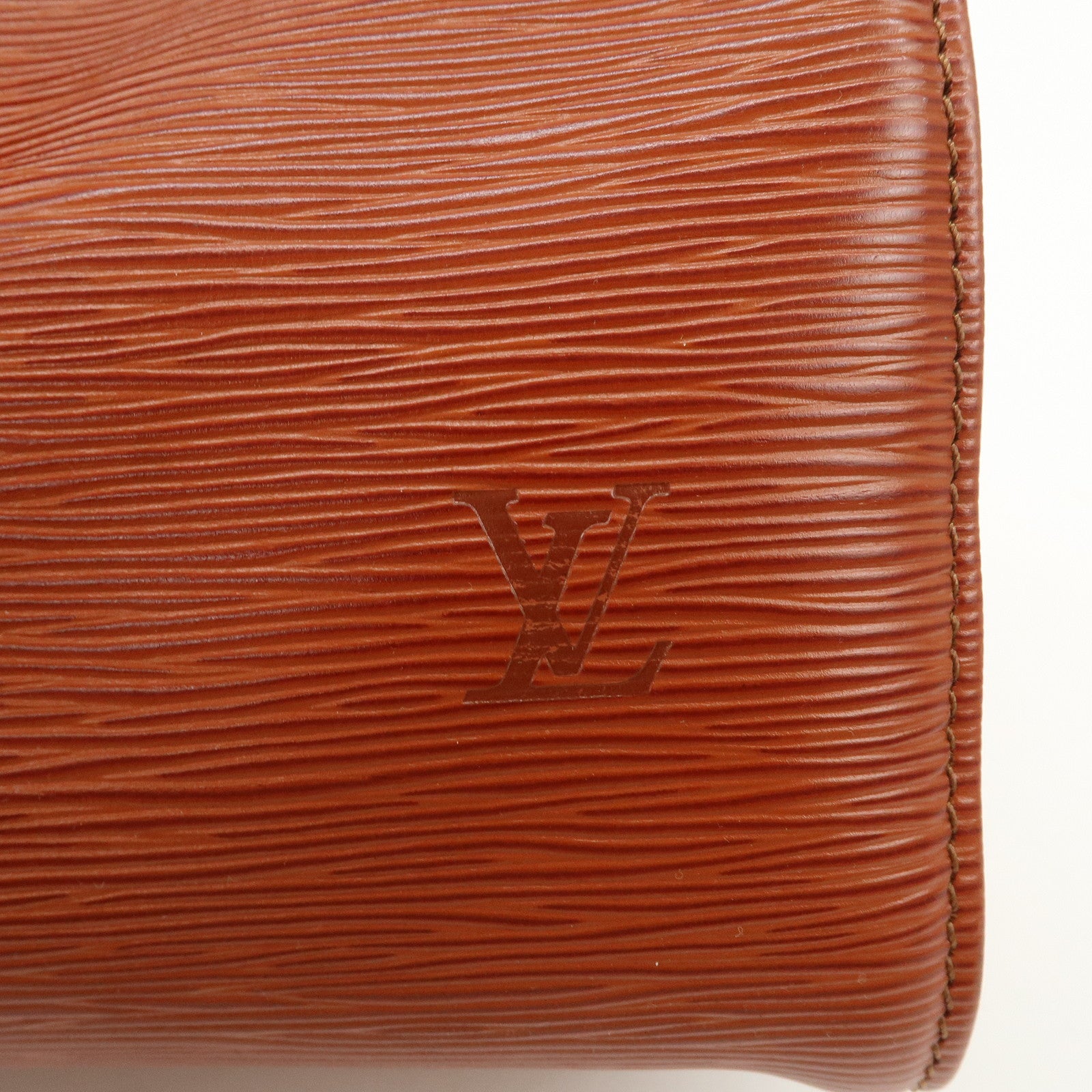 Louis Vuitton Epi Speedy 25 Hand Boston Bag Kenya Brown M43013 Used