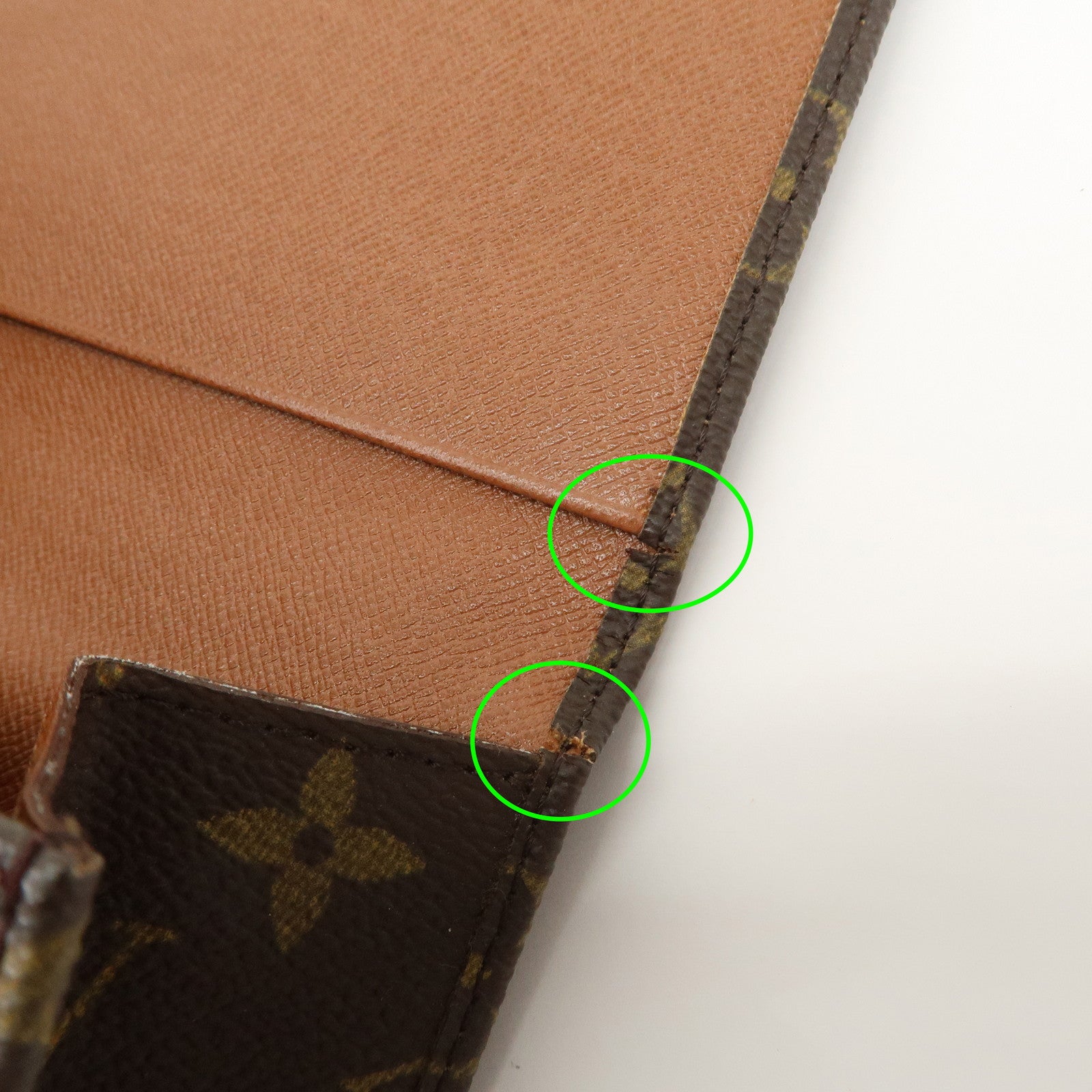 Louis Vuitton Monogram Pochette Lava 23 Clutch Bag Brown M51940