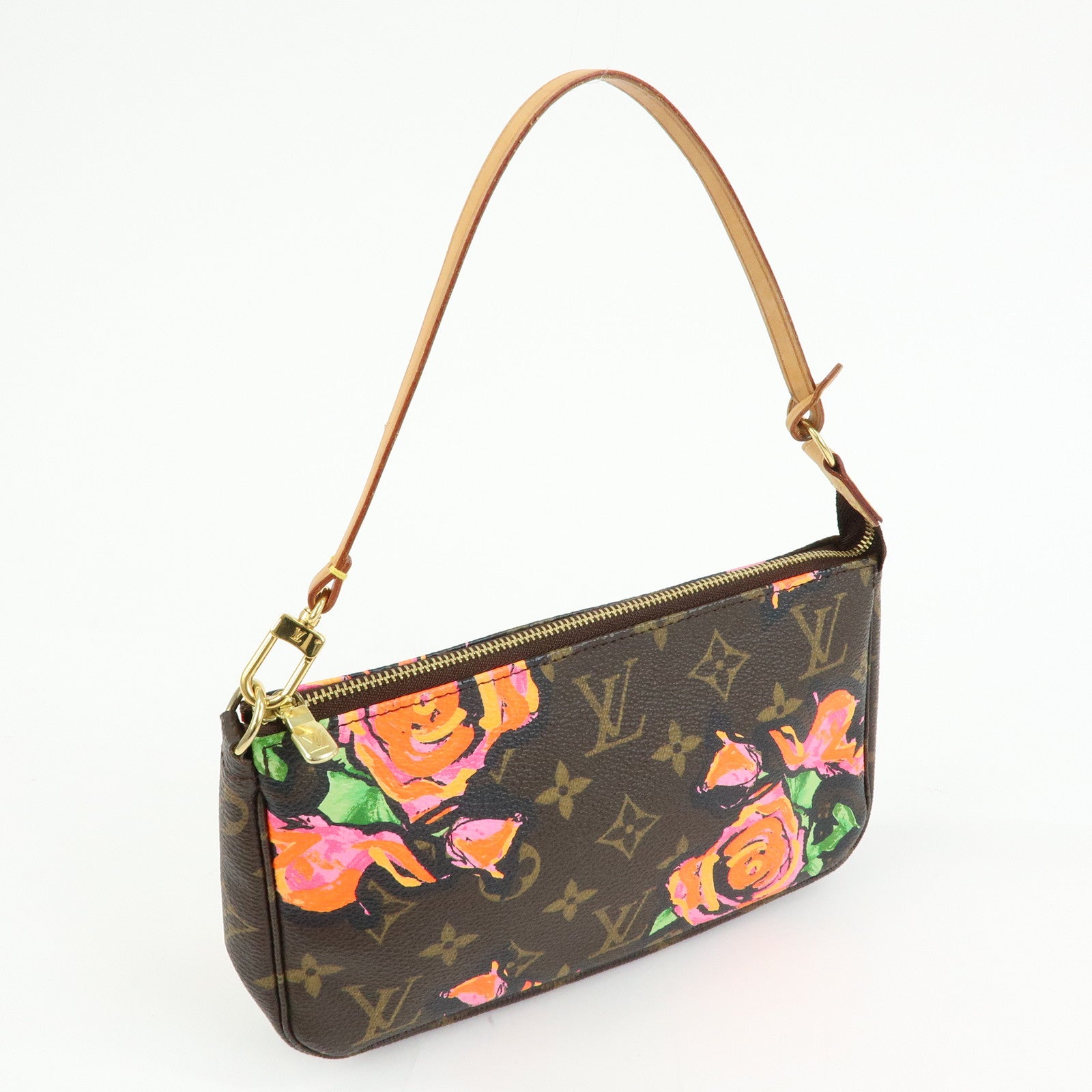 Louis Vuitton Monogram Rose Pochette Accessoires Pouch M48615