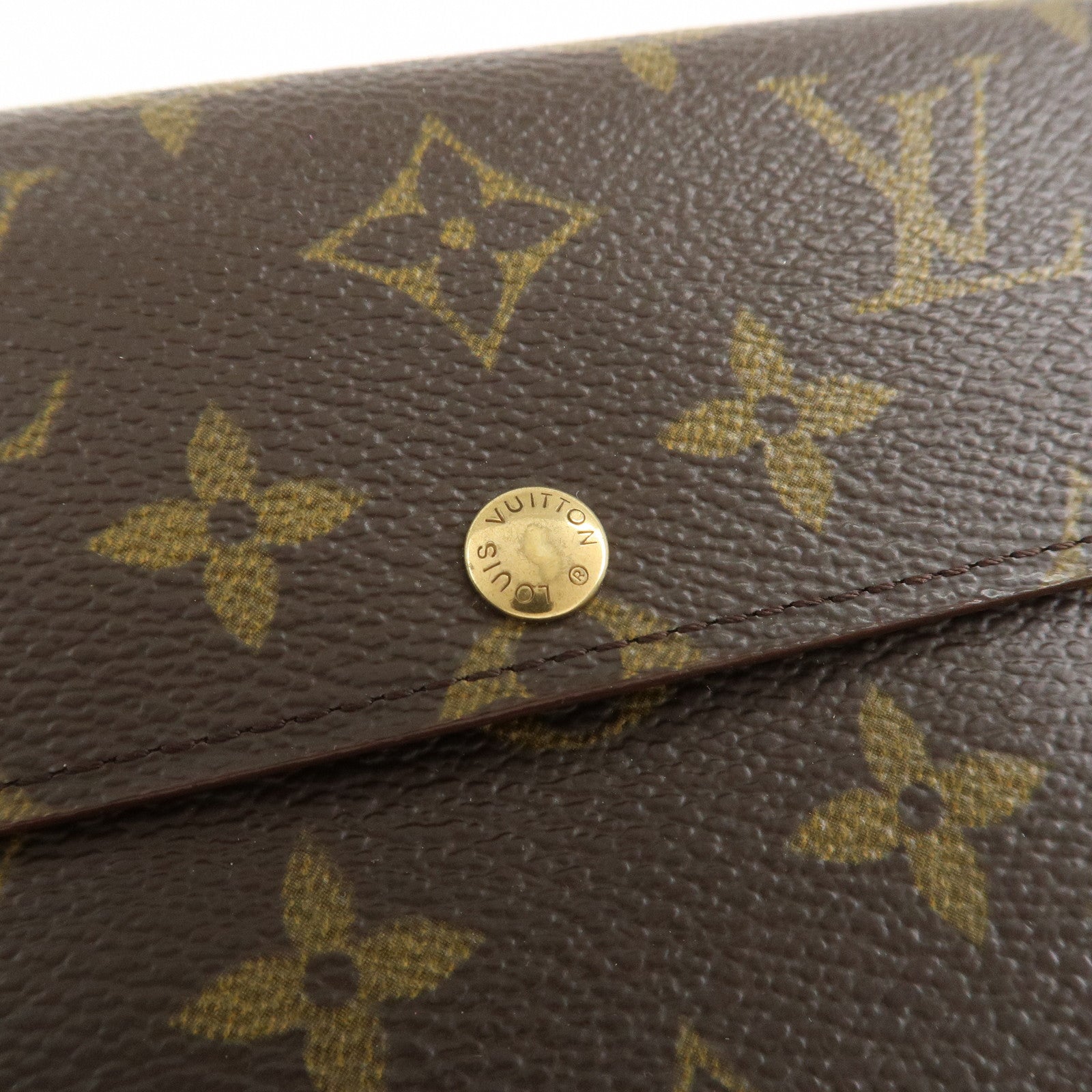 Louis Vuitton Monogram Pochette Porte Monnaie Credit Wallet M61725