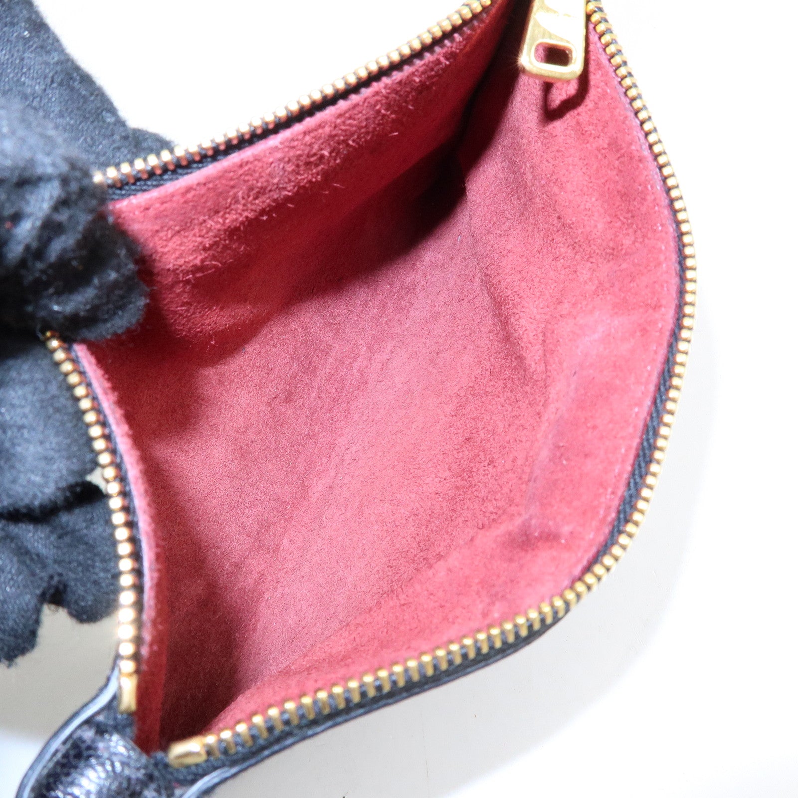 MIU MIU Madras Leather Tote Bag Hand Bag Shoulder Bag Black 5BG025