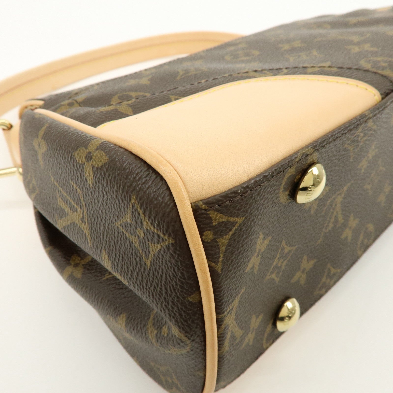 Louis Vuitton Monogram Beverly MM Shoulder Bag Brown M40121