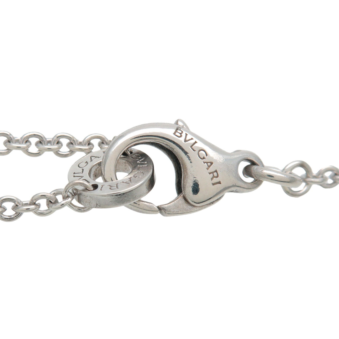 BVLGARI B-Zero1 Save the Children Necklace SV925 Black Ceramic