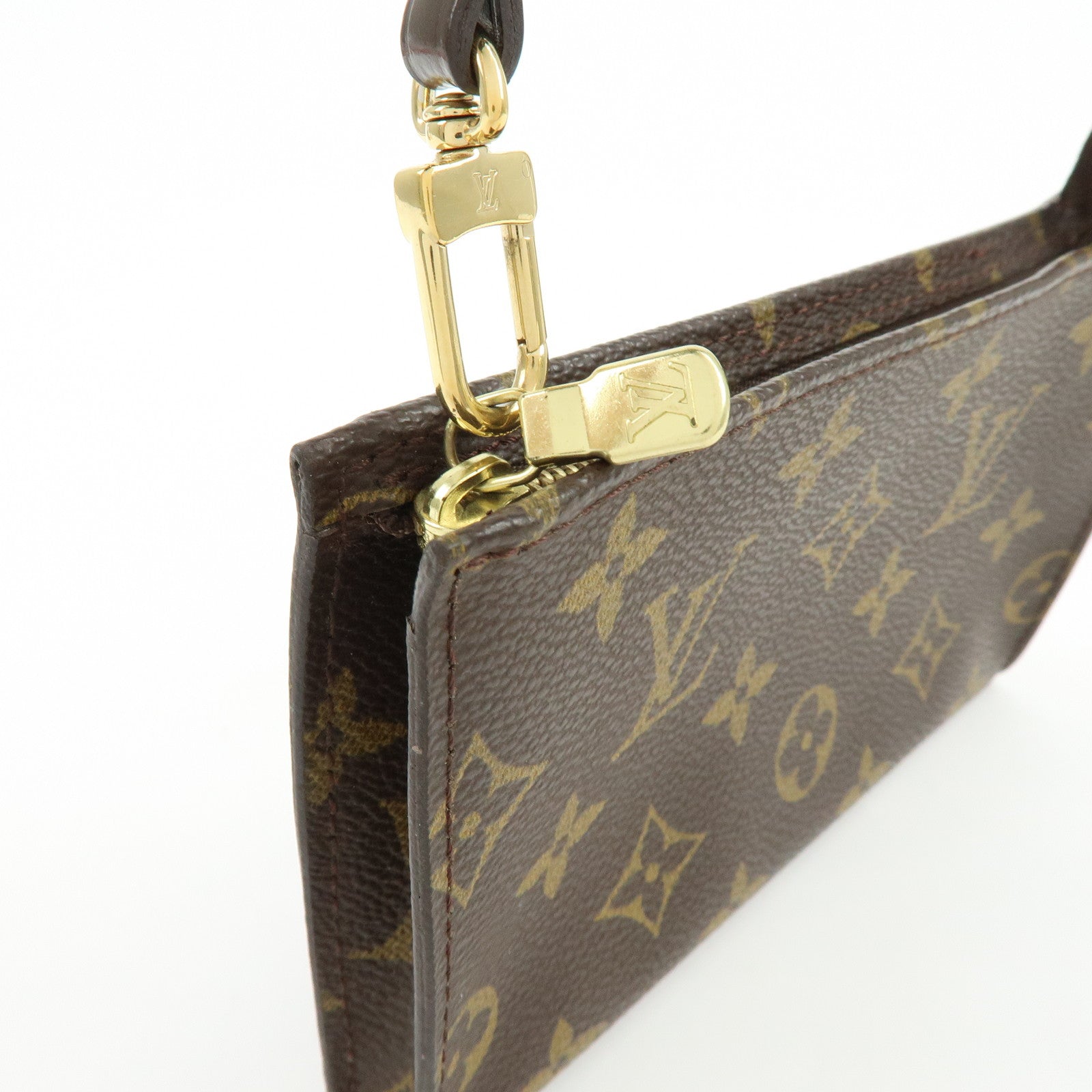 Louis Vuitton Monogram Pouch for Bucket PM Bag Pouch Brown