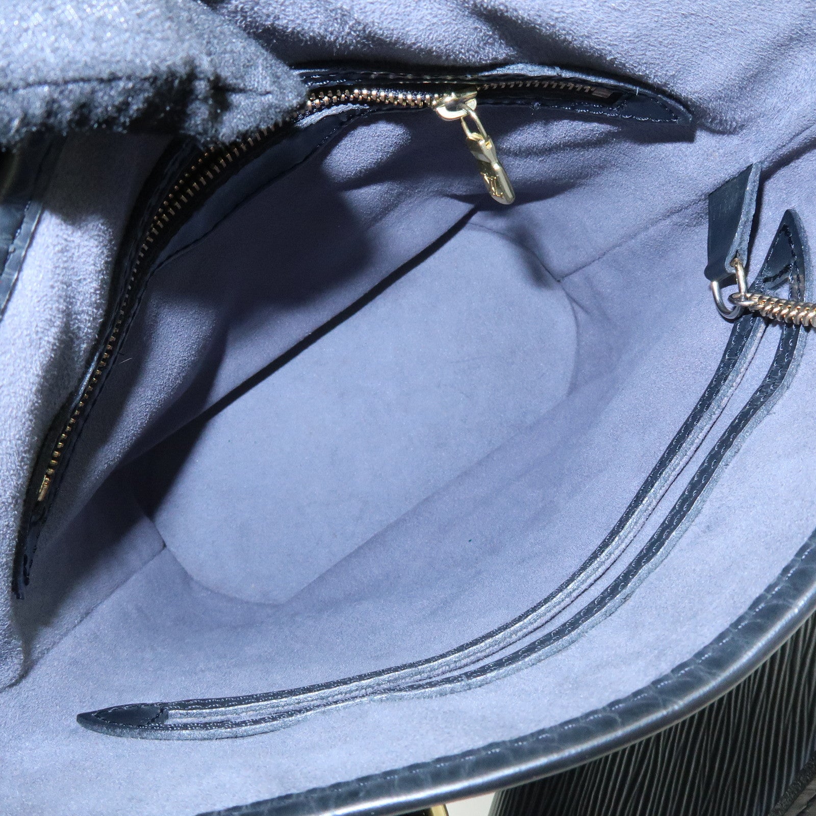 Louis Vuitton Epi Petit Bucket PM Shoulder Bag Noir M58992