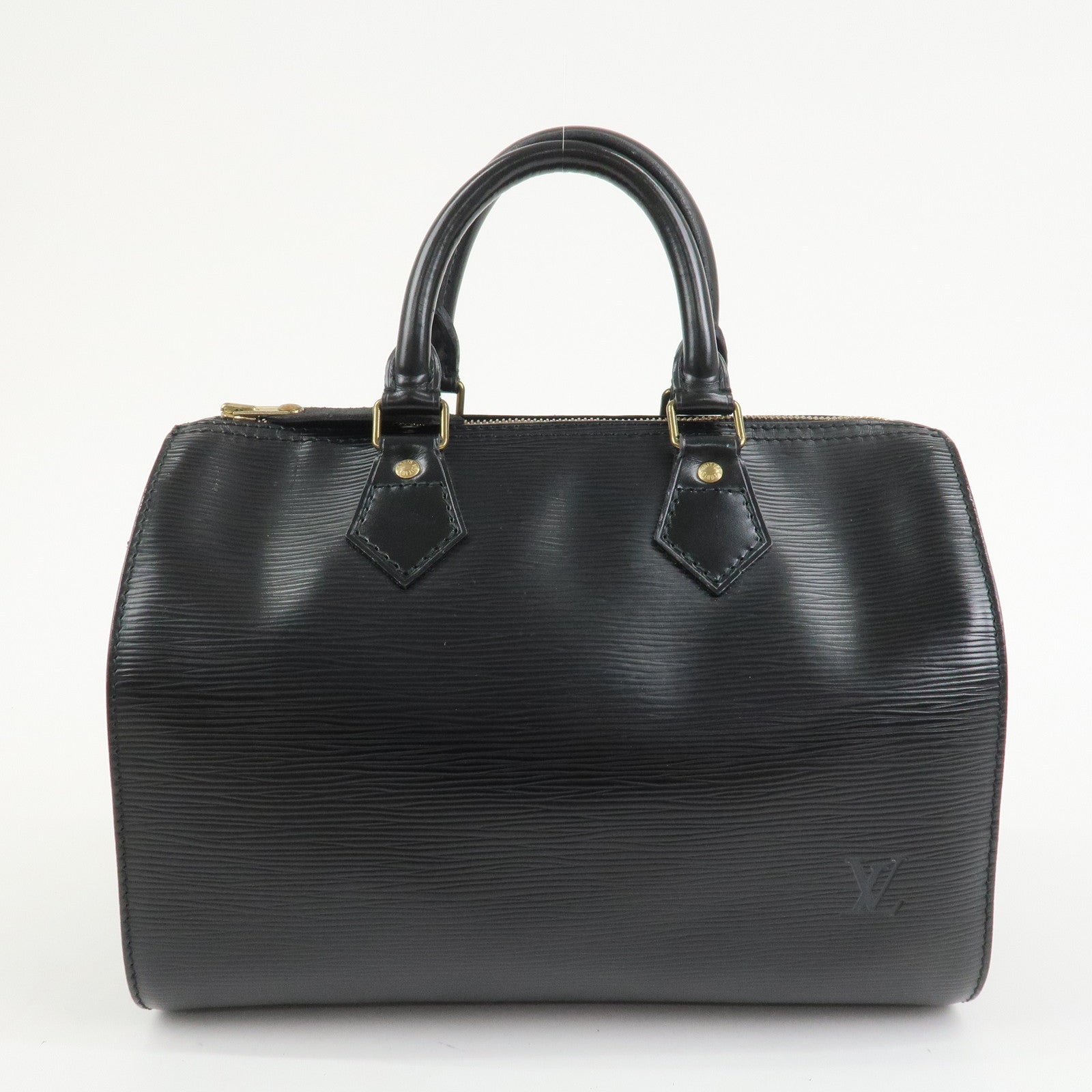 Louis Vuitton Epi Speedy 25 Boston Bag Hand Bag Noir Black M43012