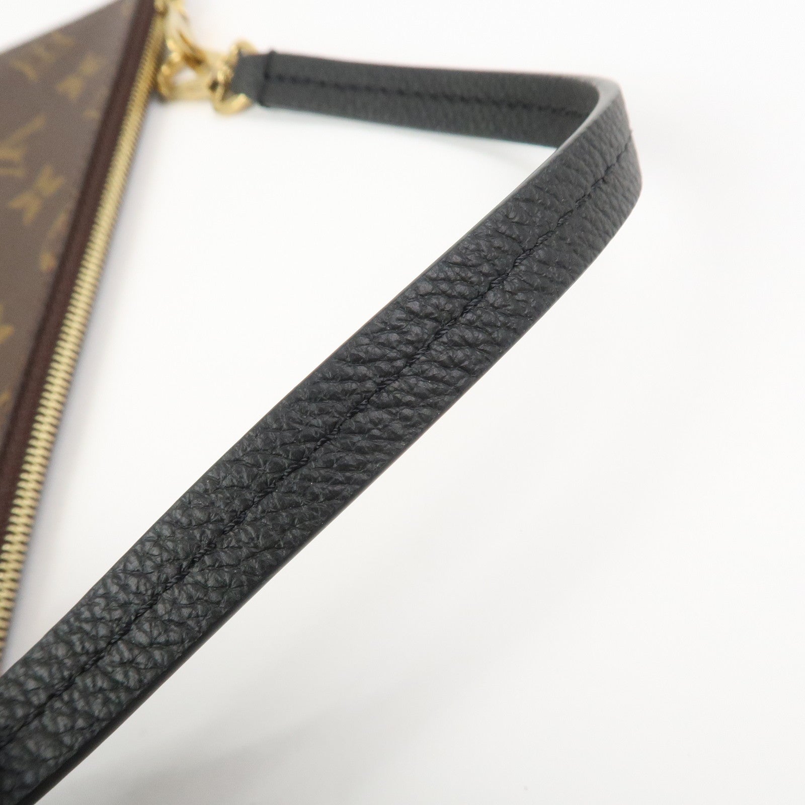 Louis Vuitton Monogram Canvas Leather Pouch for Low Key Hobo MM