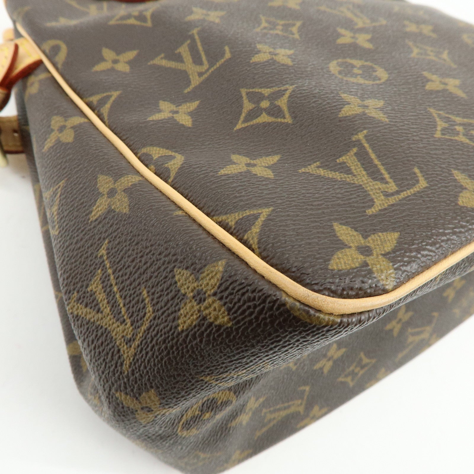Louis Vuitton Monogram Batignolles Tote Bag Hand Bag Brown M51156